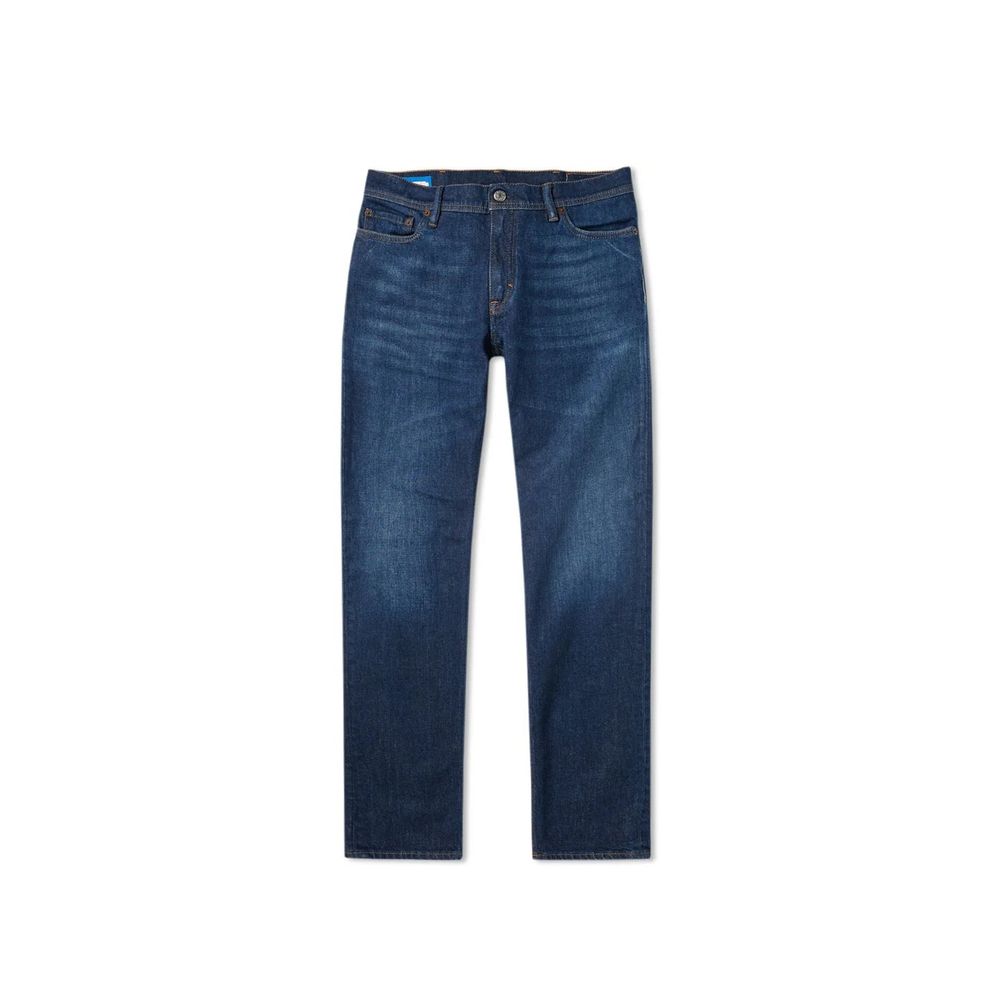 Acne Studios Blue Cotton Slim Fit Men's Jeans