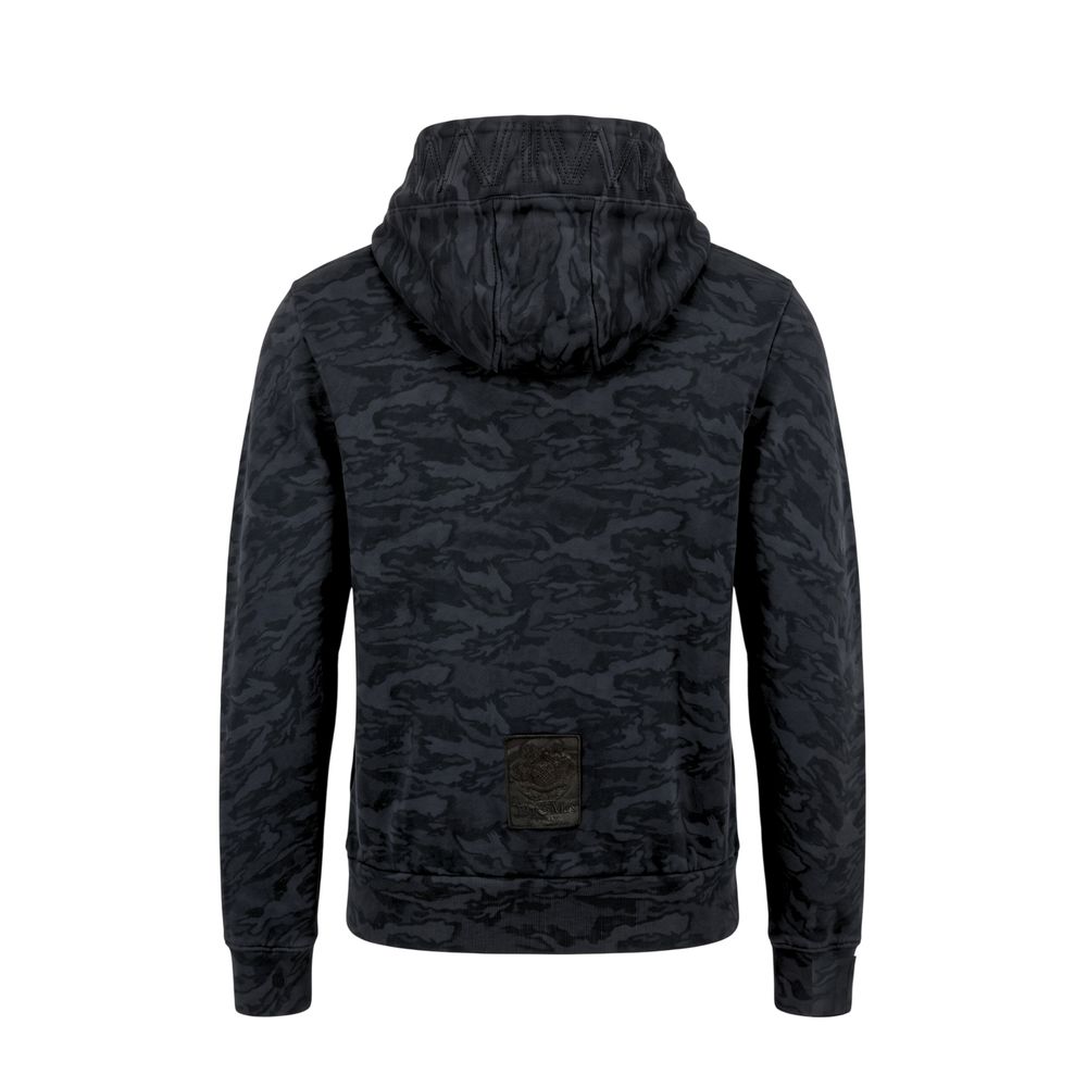 Mr&Mrs Italy Black Cotton Women's Women's Sweatshirt