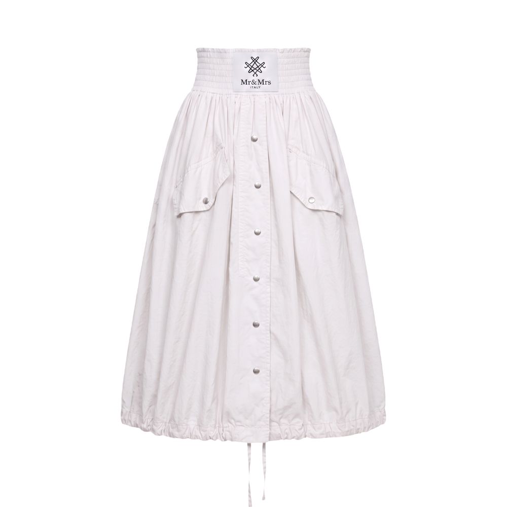 Mr&Mrs Italy White Polyamide Women Women's Skirt