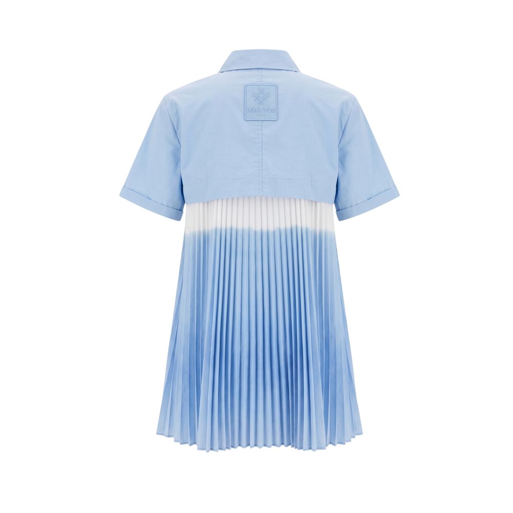 Mr&Mrs Italy Light Blue Cotton Women Women's Shirt