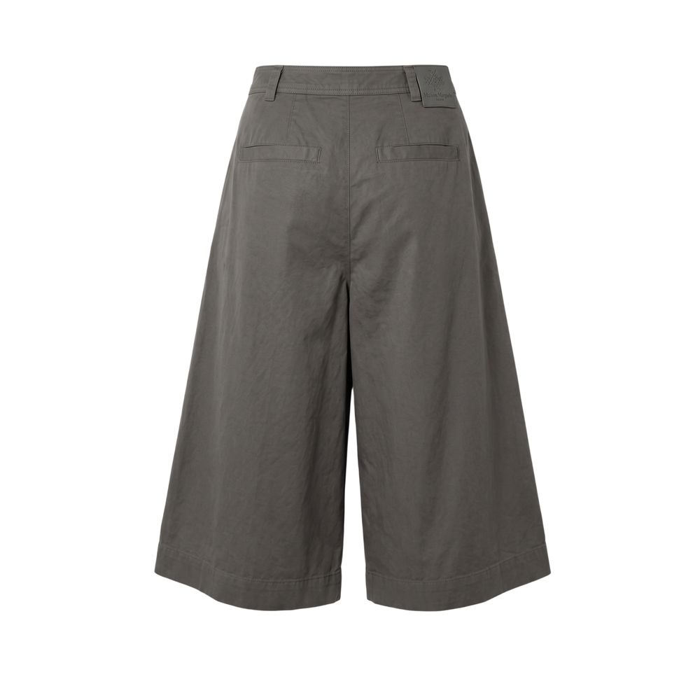 Mr&Mrs Italy Grey Cotton Women Women's Shorts