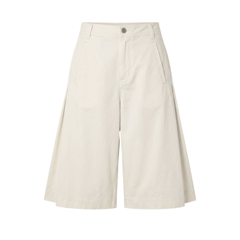 Mr&Mrs Italy White Cotton Women's Women's Shorts