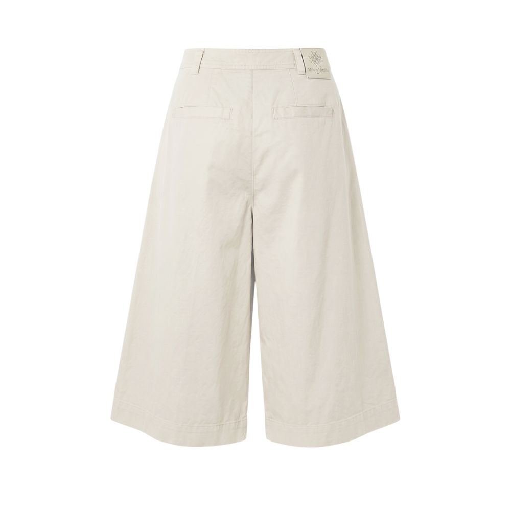 Mr&Mrs Italy White Cotton Women's Women's Shorts