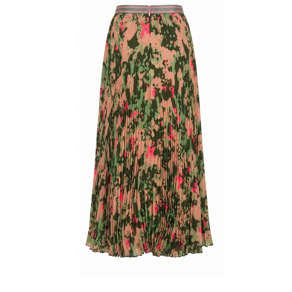 Mr&Mrs Italy Pink Polyester Women Women's Skirt
