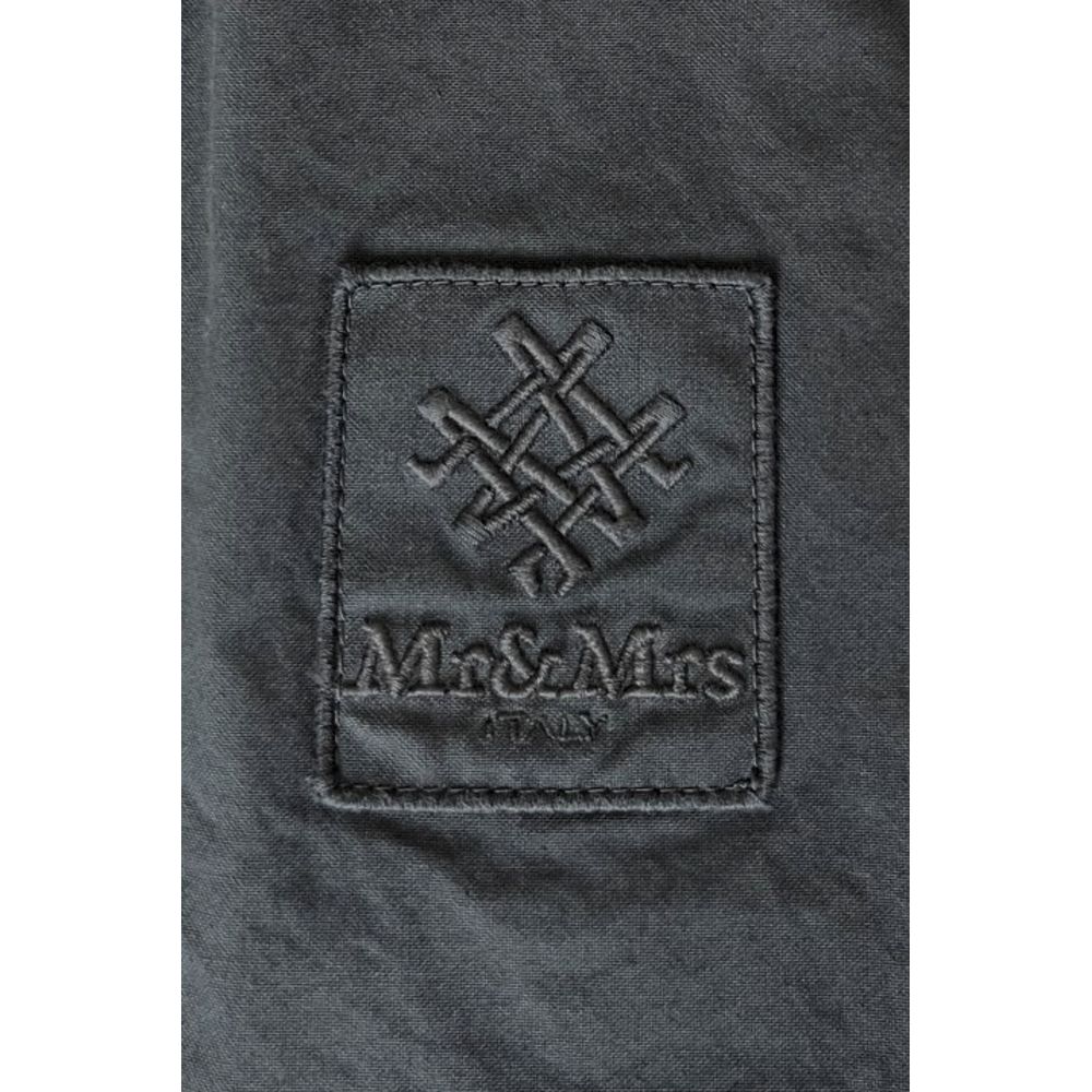 Mr&Mrs Italy Grey Cotton Women Women's Skirt
