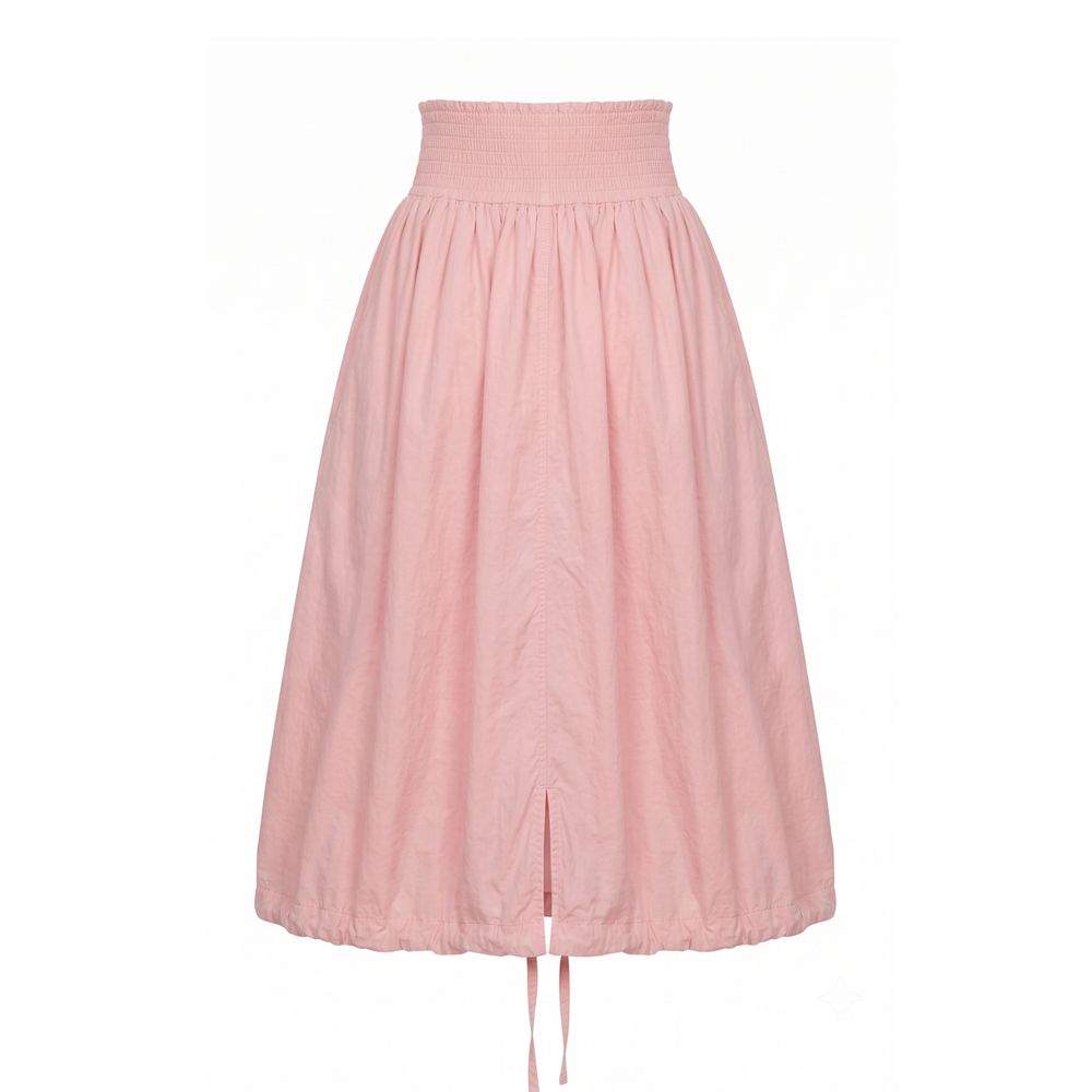 Mr&Mrs Italy Pink Polyester Women Women's Skirt