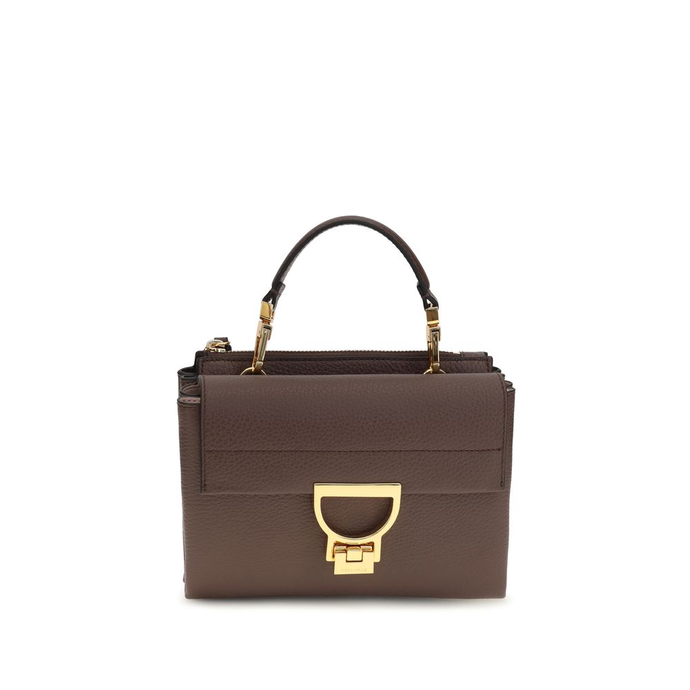 Coccinelle Brown Calf Leather Bos Taurus Women's Handbag