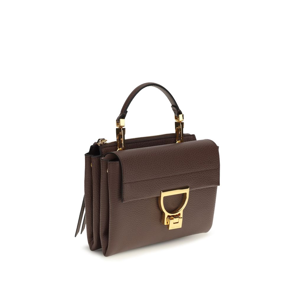 Coccinelle Brown Calf Leather Bos Taurus Women's Handbag