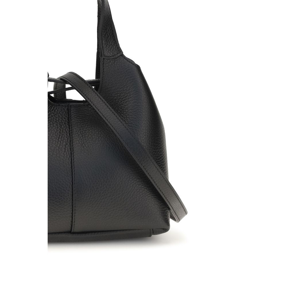 Coccinelle Black Calf Leather Bos Taurus Shoulder Women's Bag