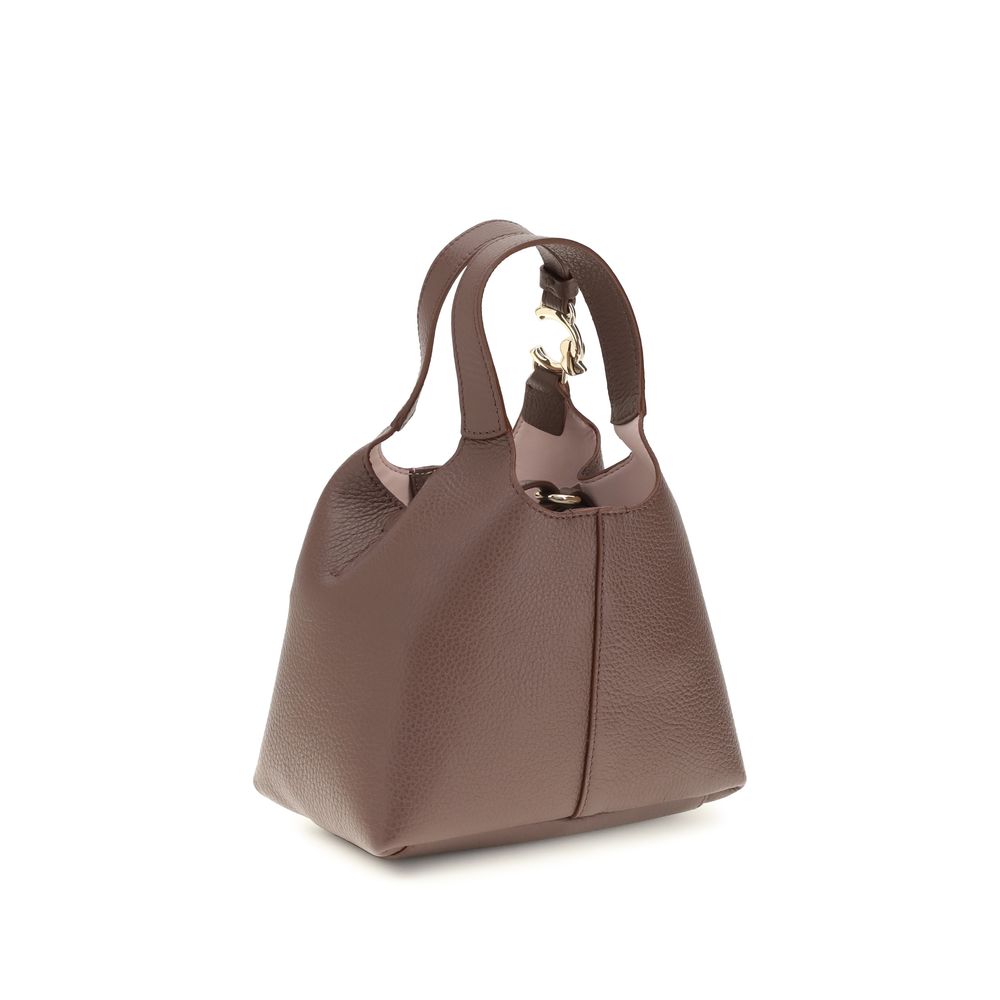 Coccinelle Beige Calf Leather Bos Taurus Shoulder Women's Bag