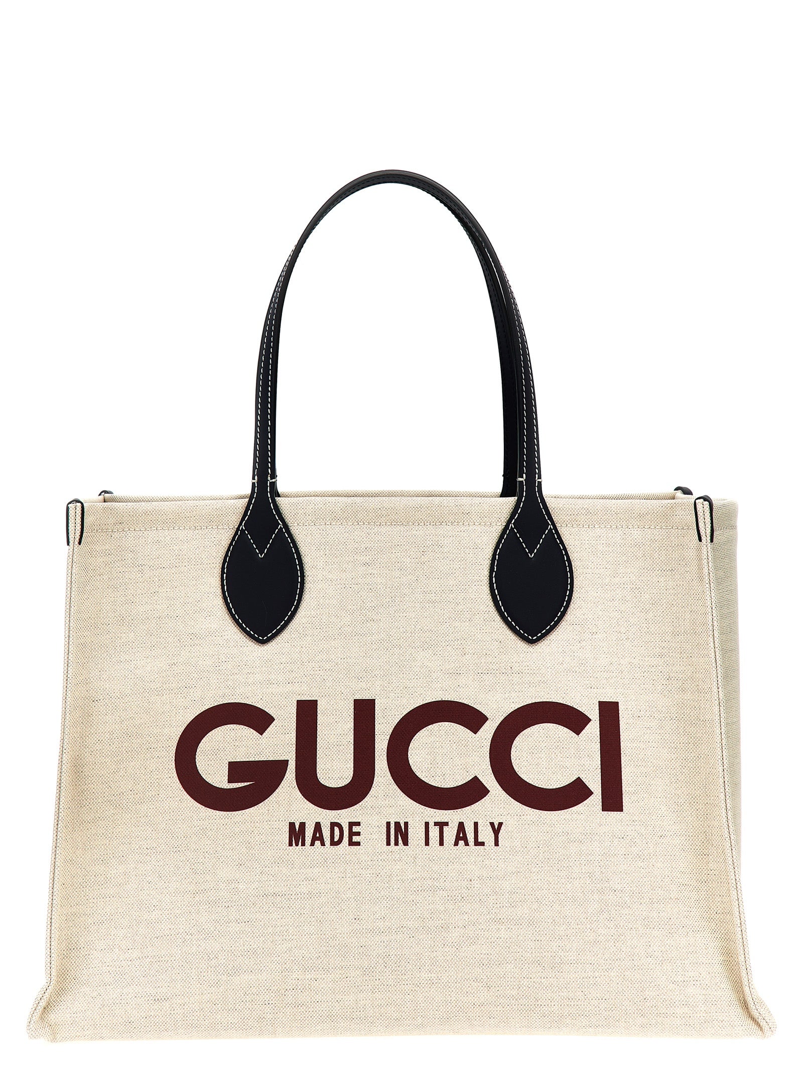 Gucci Beige Polyethylene Tote Women's Bag