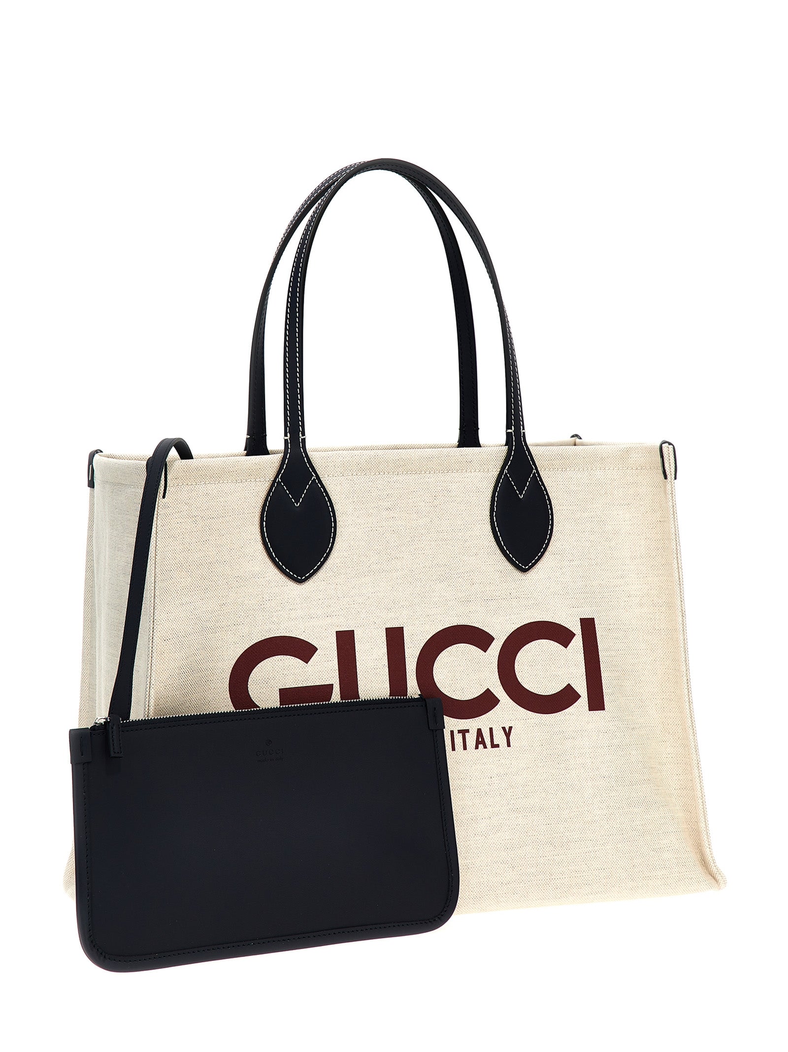 Gucci Beige Polyethylene Tote Women's Bag