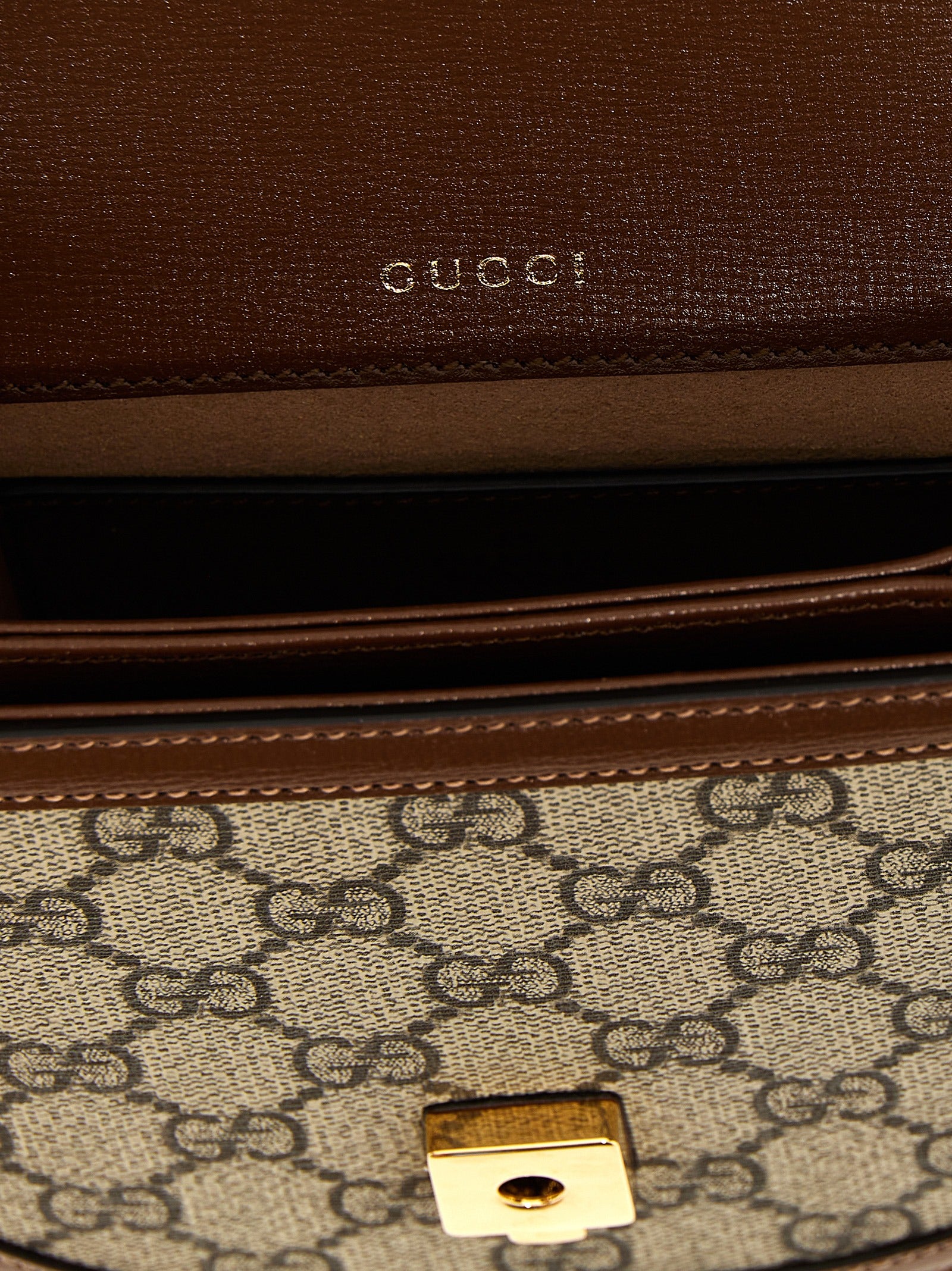 Gucci Brown Polyethylene Women's Handbag
