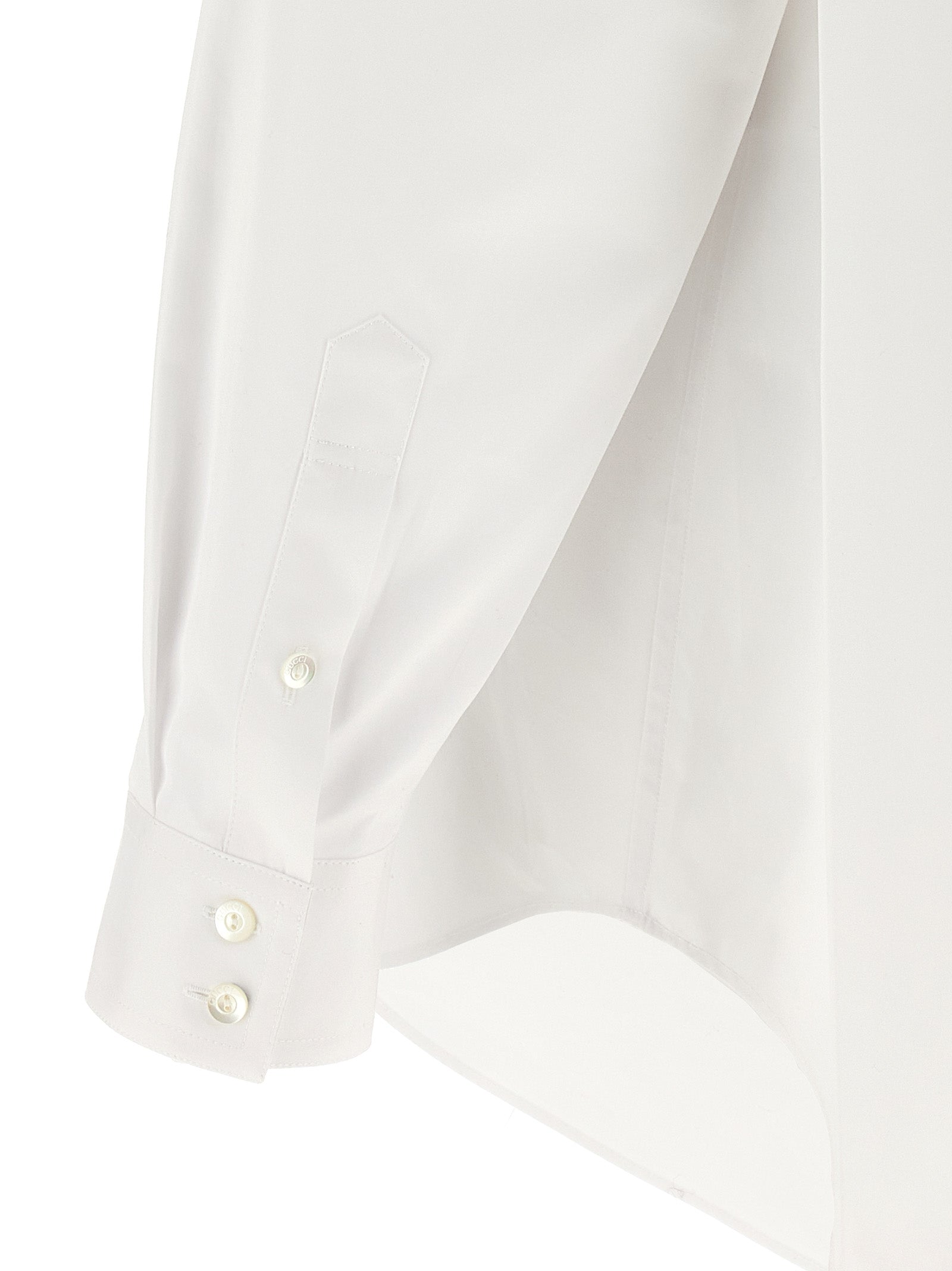 Gucci White Cotton Women's Blouse
