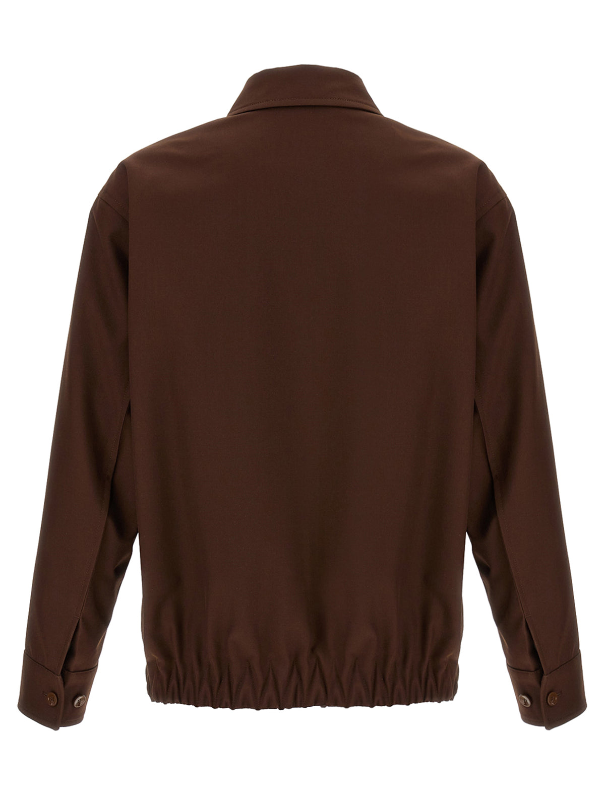 Gucci Brown Wool Full-Length Men's Jacket