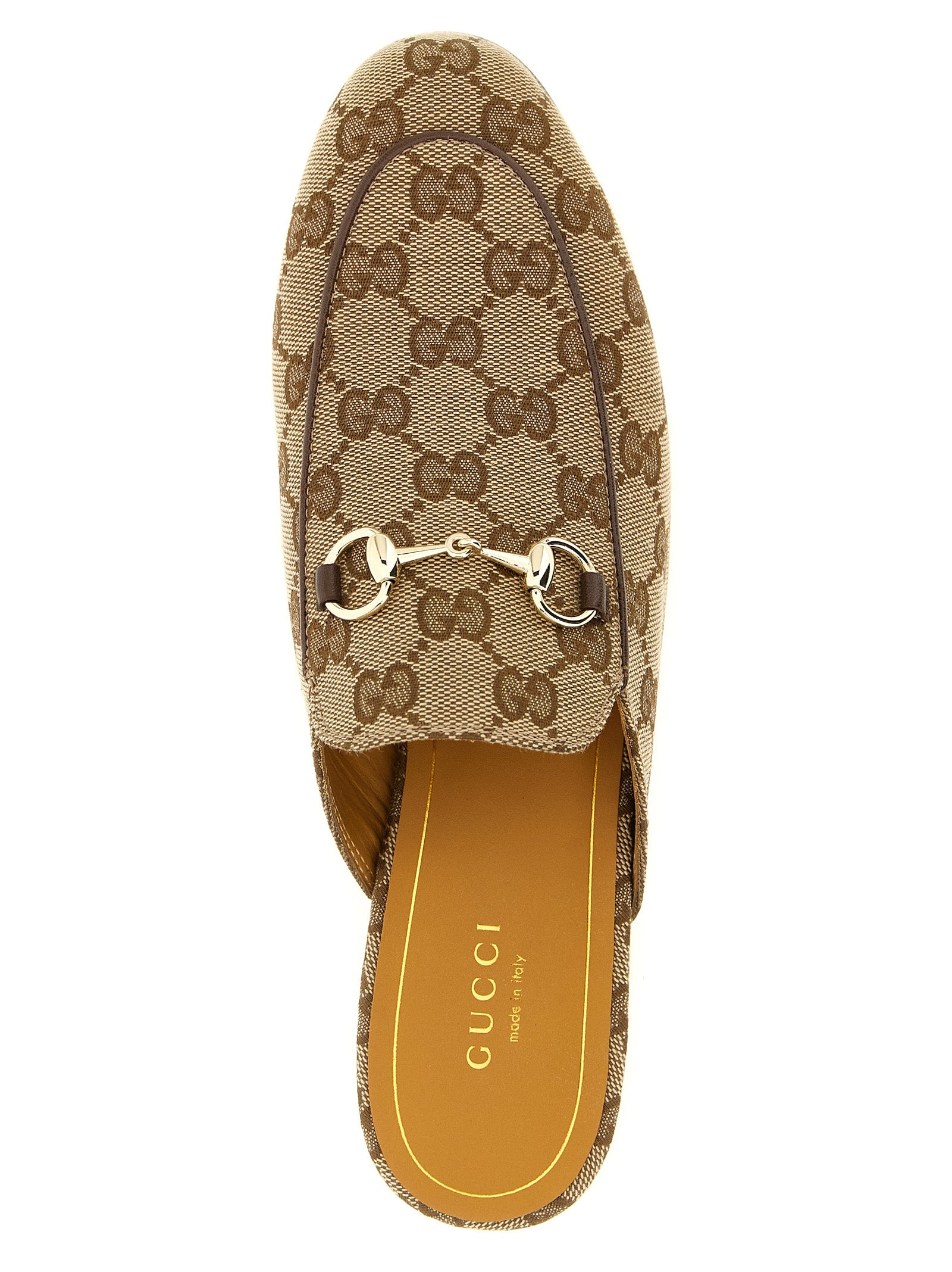 Gucci Beige Polyester Women's Mules
