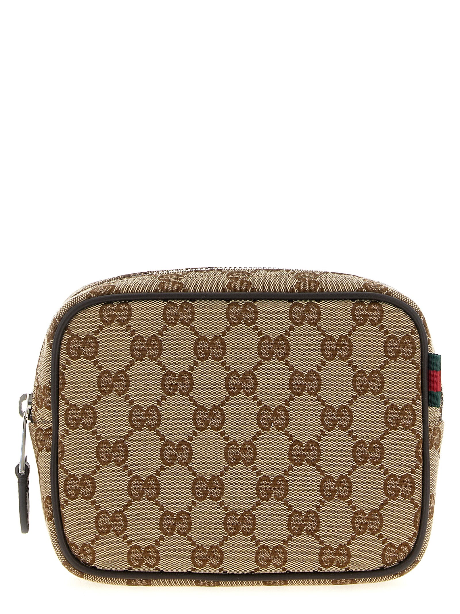 Gucci Beige Polyester Crossbody Men's Bag