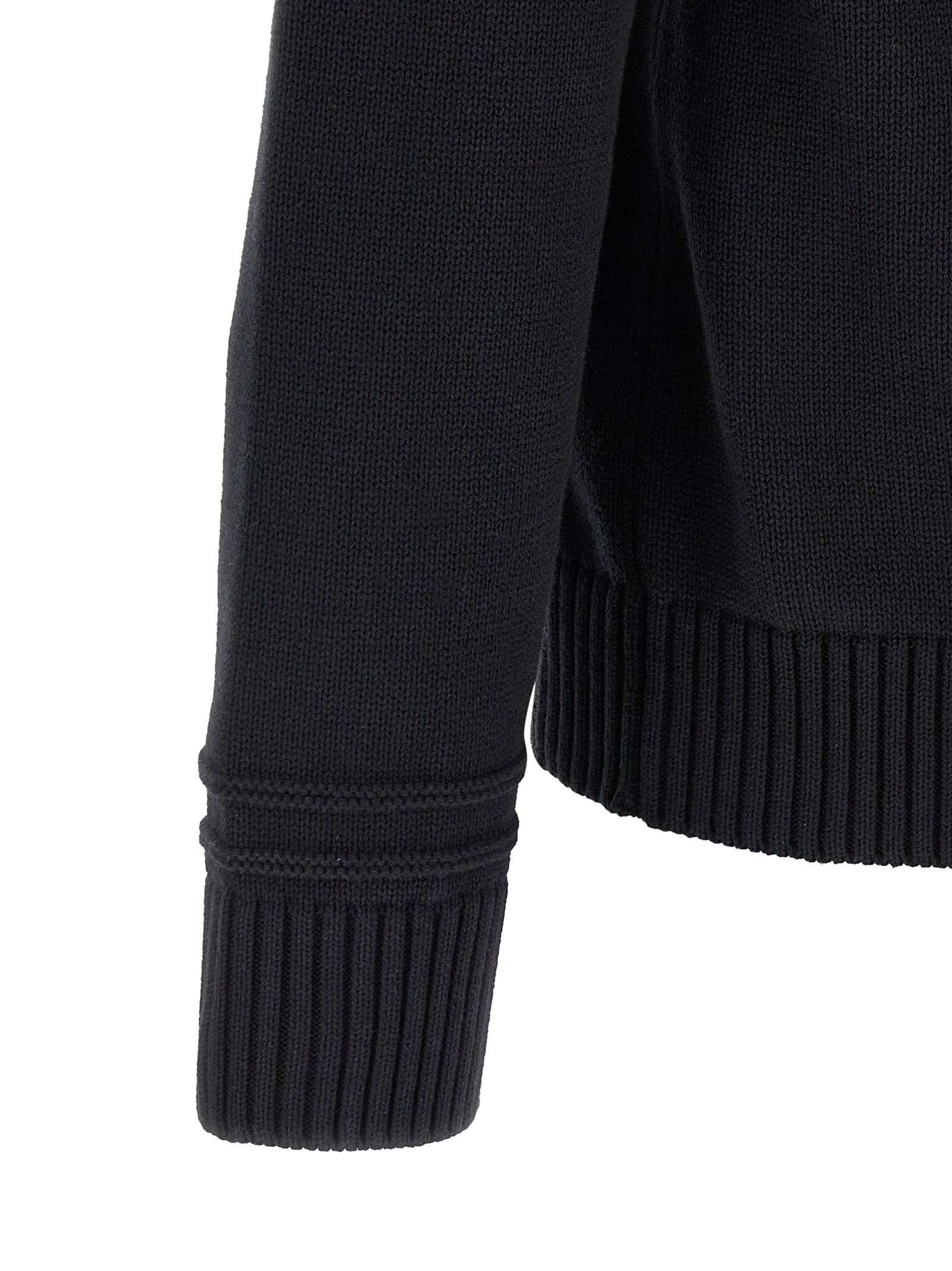Gucci Black Cotton Men's Cardigan