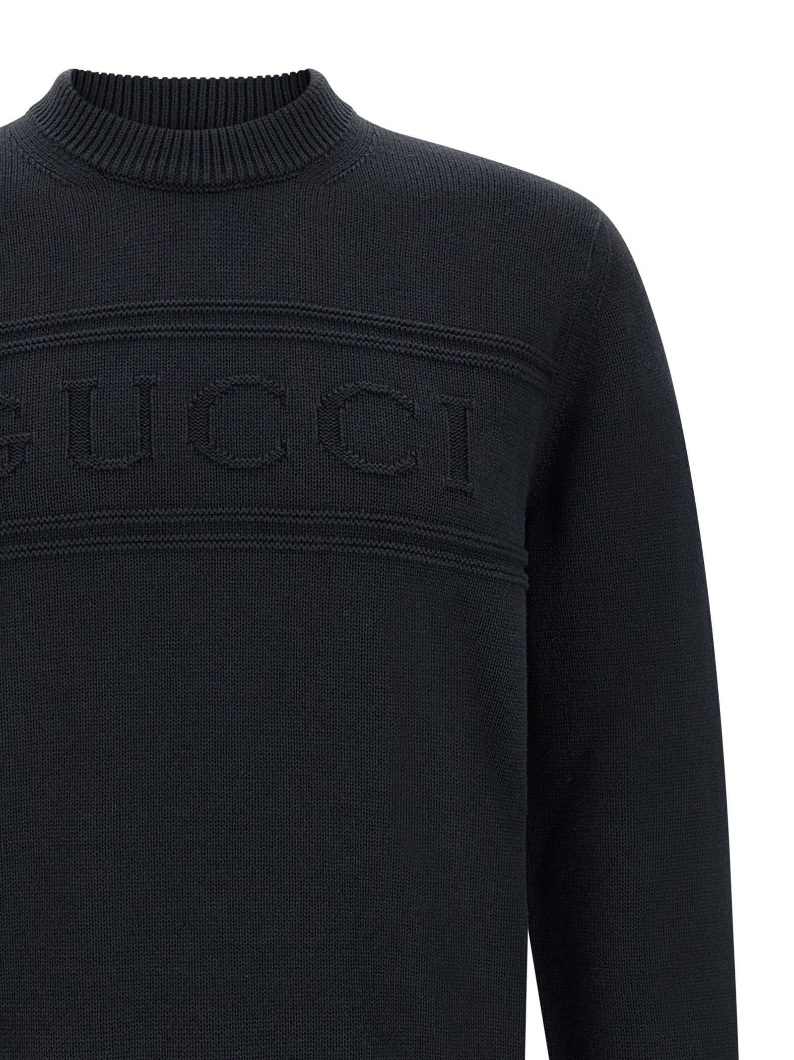 Gucci Blue Cotton Men's Cardigan