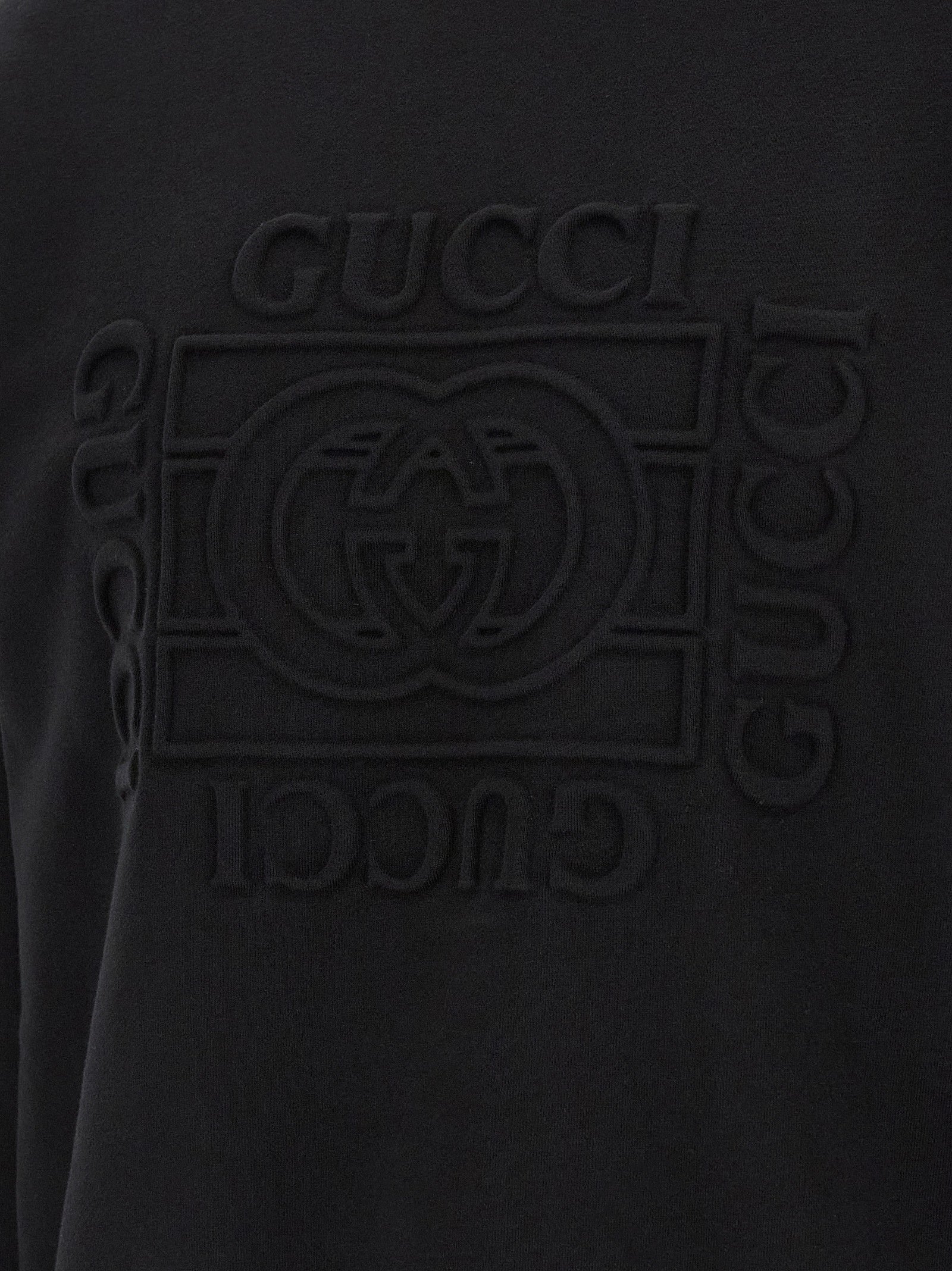 Gucci Black Cotton Men's Sweatshirt