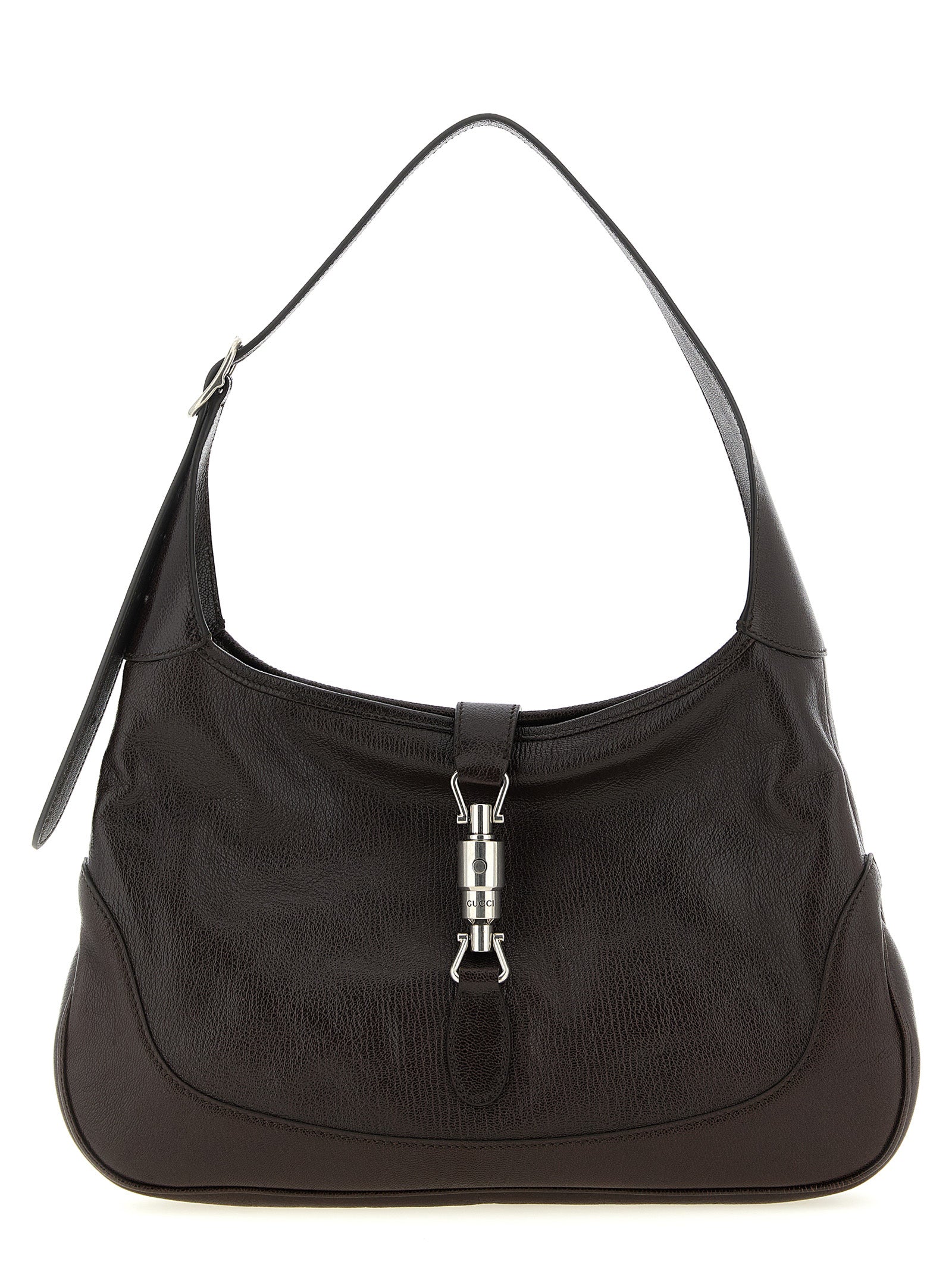Gucci Brown Goatskin Shoulder Women's Bag