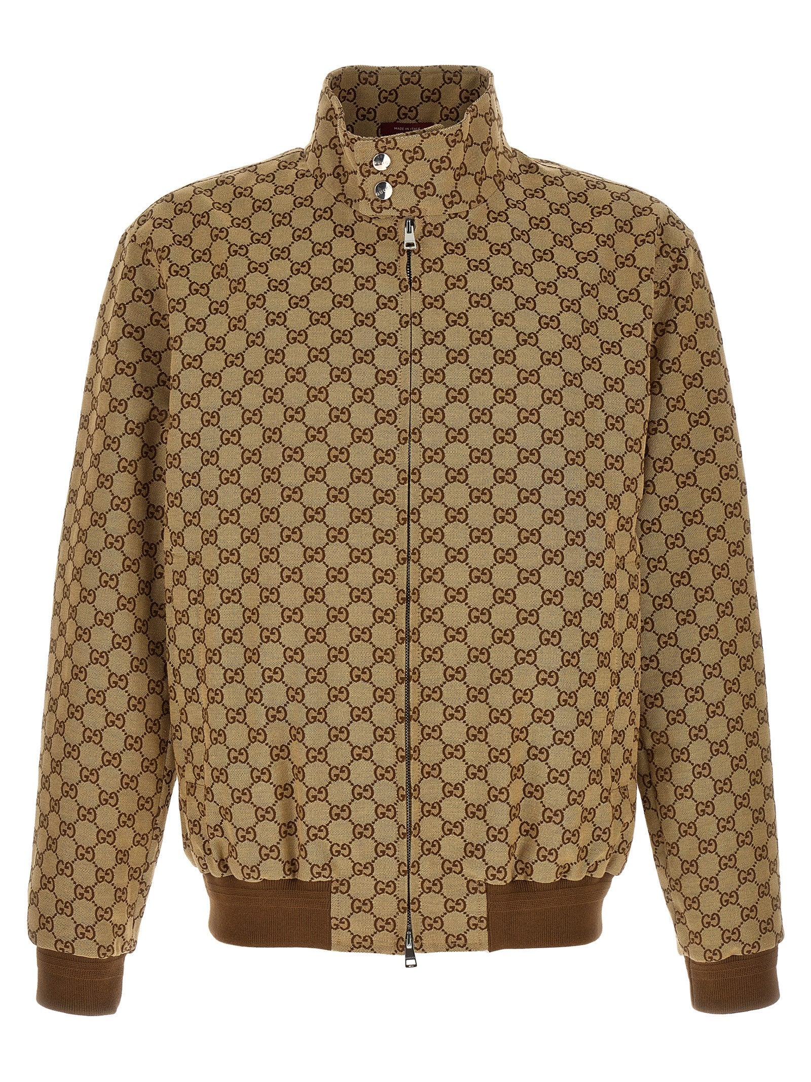 Gucci Beige Cotton Men's Bomber