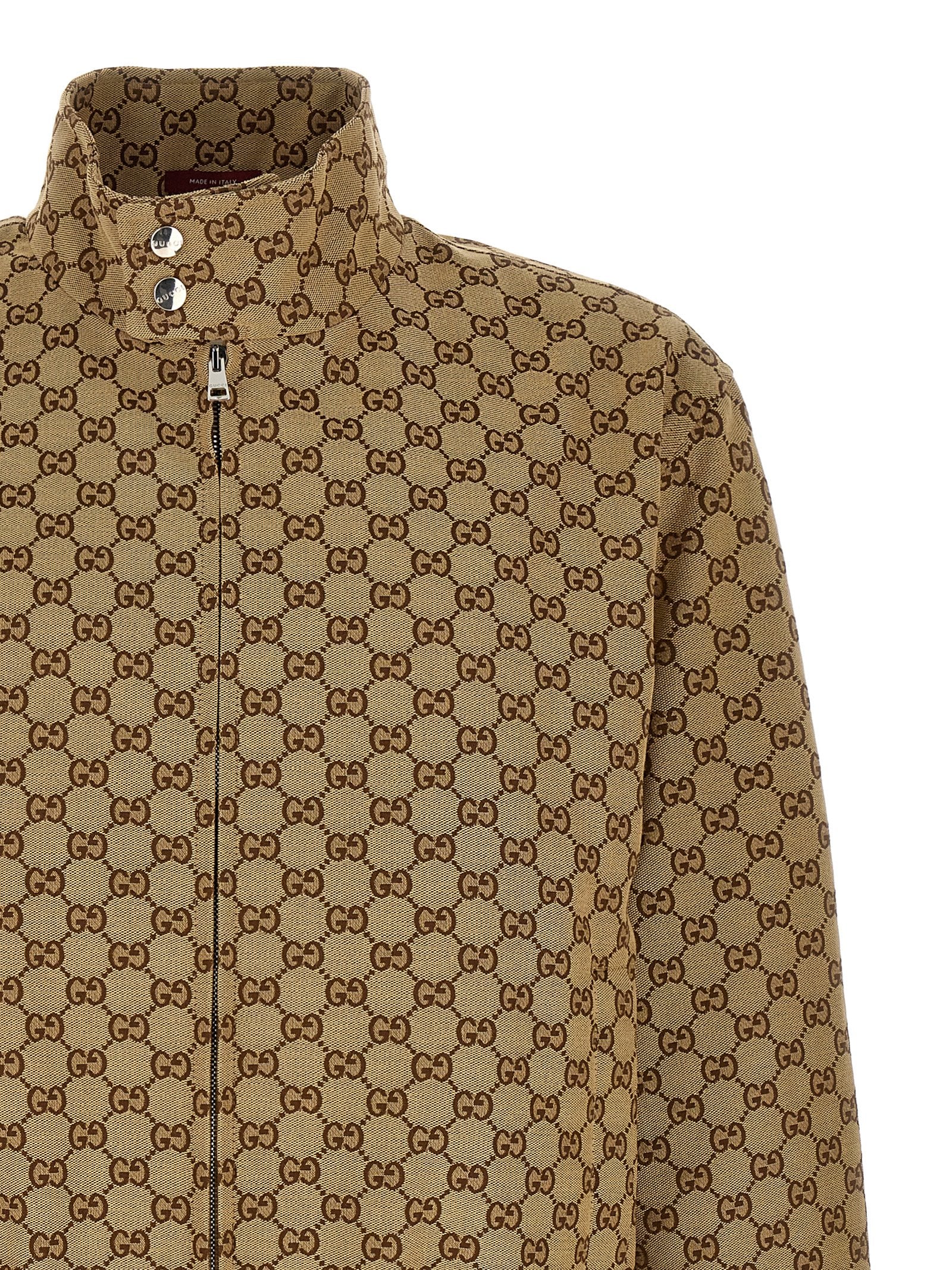 Gucci Beige Cotton Men's Bomber