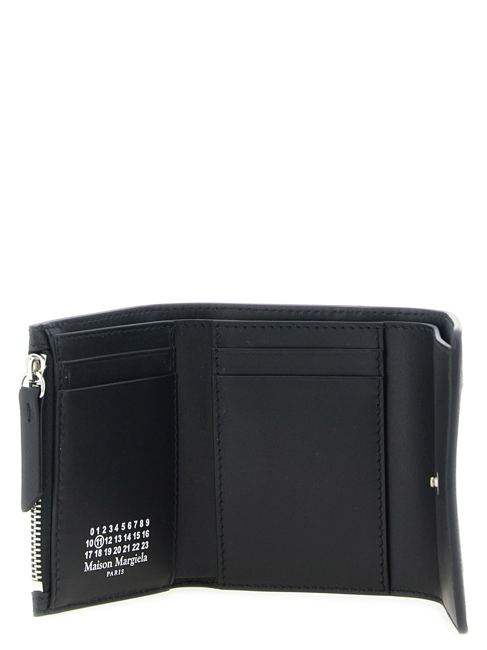 Maison Margiela Black Calfskin Women's Cardholder