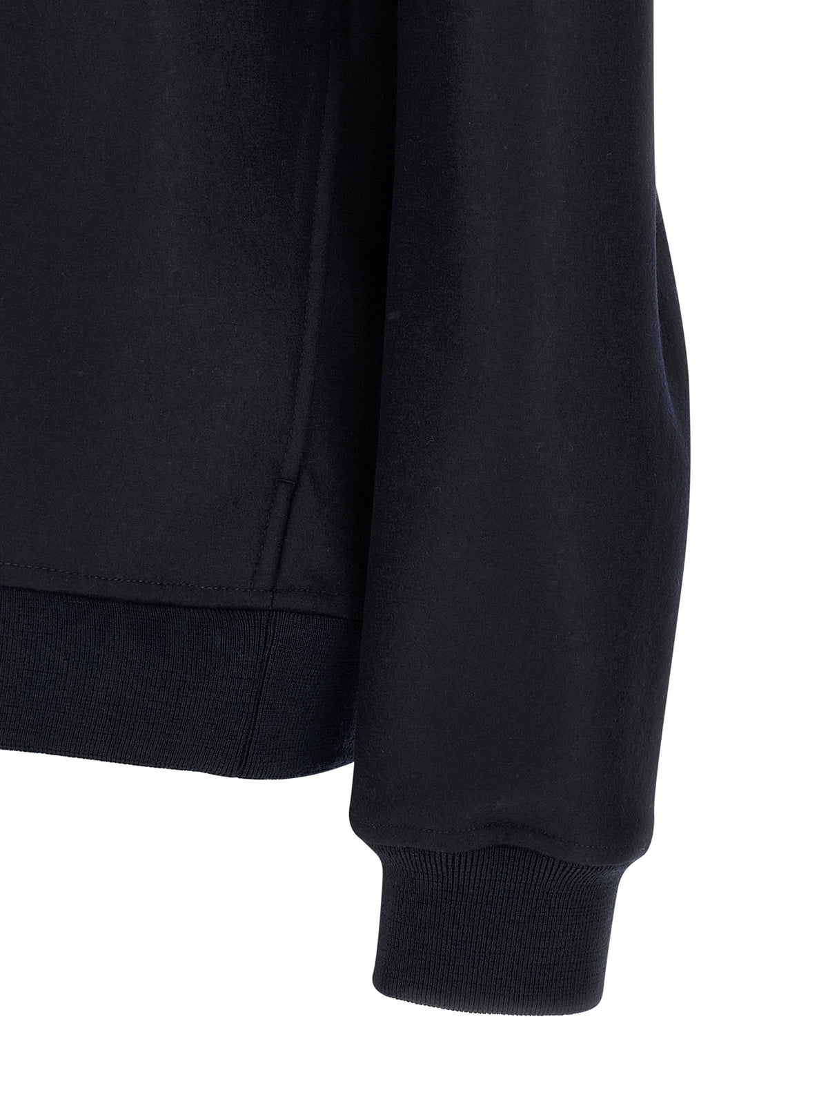 Jil Sander Blue Wool Full-Length Men's Jacket