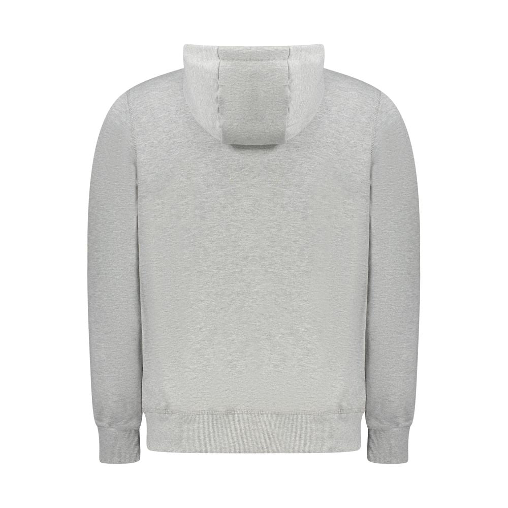North Sails Gray Cotton Mens Sweater Men's Hoodie