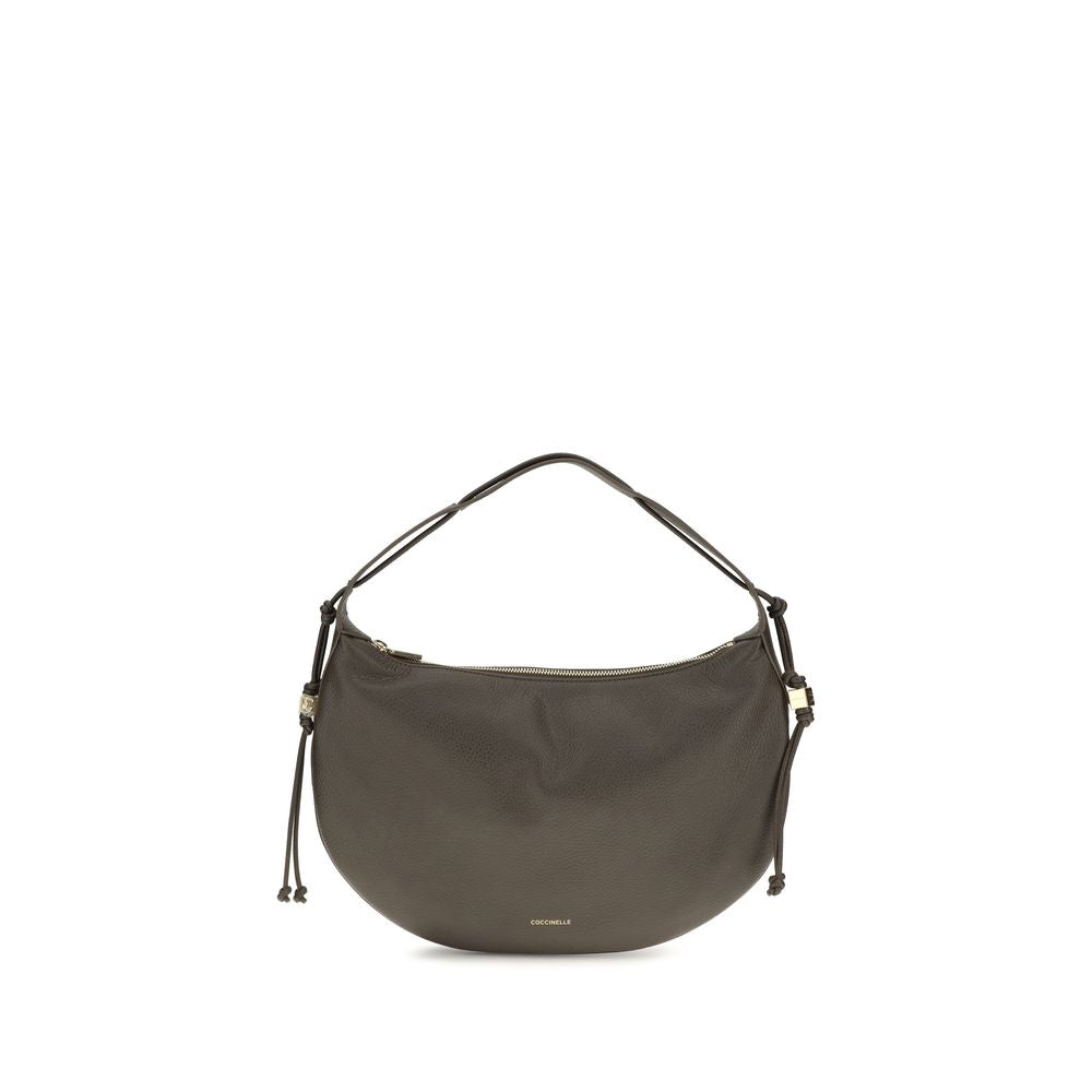 Coccinelle Brown Calf Leather Bos Taurus Shoulder Women's Bag