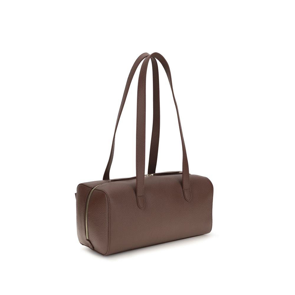 Coccinelle Brown Calf Leather Bos Taurus Shoulder Women's Bag