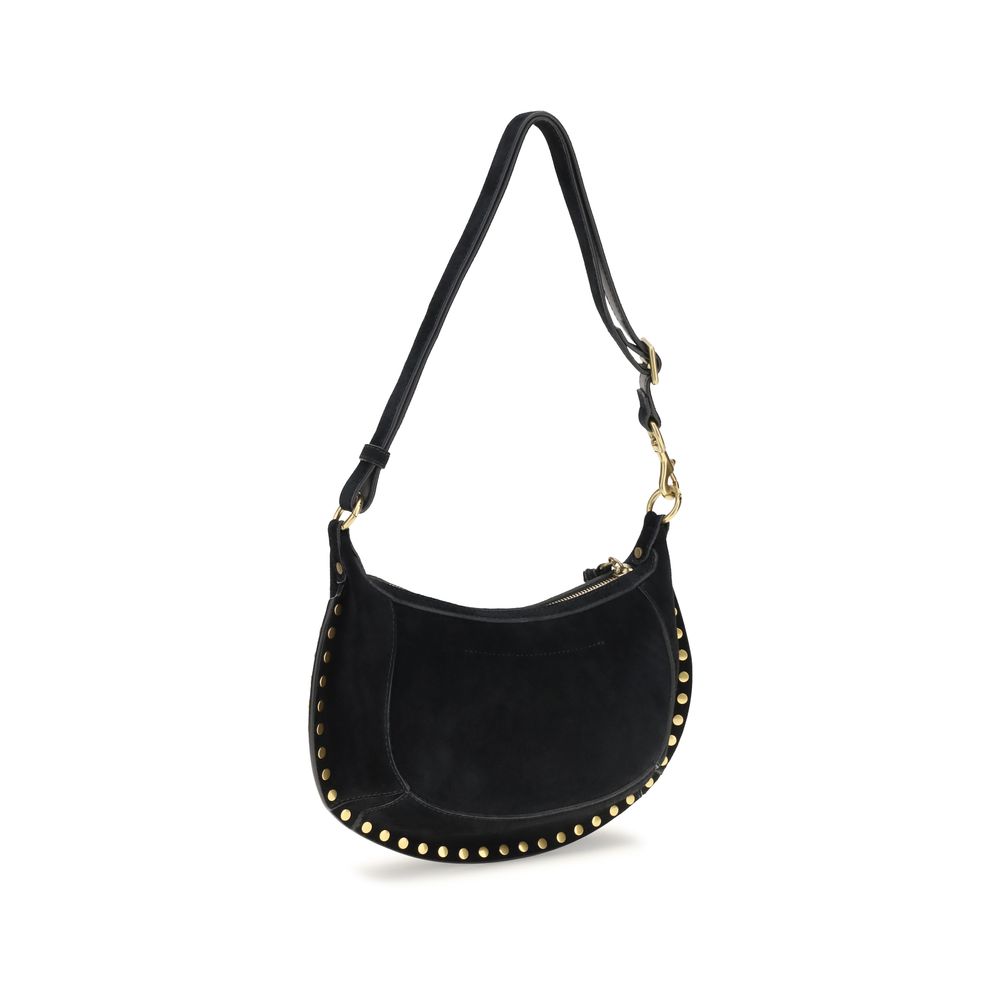 Isabel Marant Black Calf Leather Bos Taurus Shoulder Women's Bag