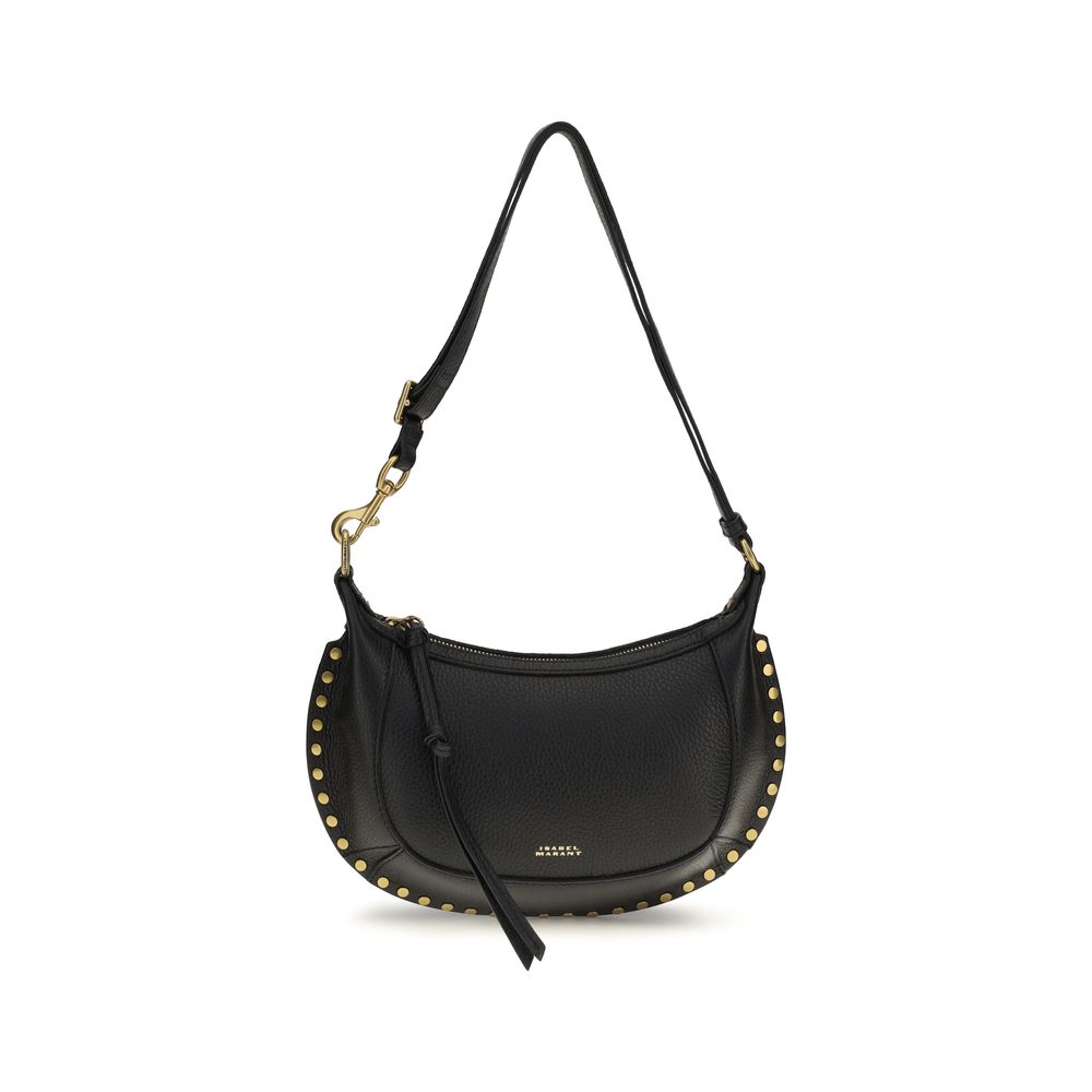 Isabel Marant Black Calf Leather Bos Taurus Shoulder Women's Bag