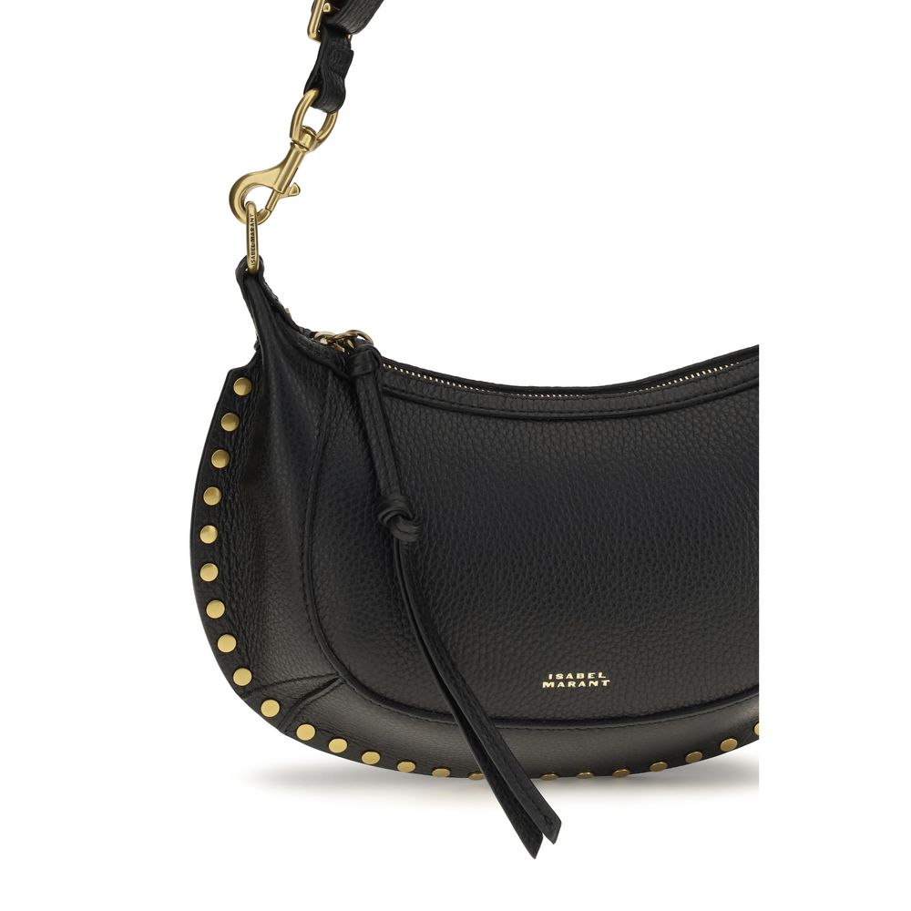 Isabel Marant Black Calf Leather Bos Taurus Shoulder Women's Bag