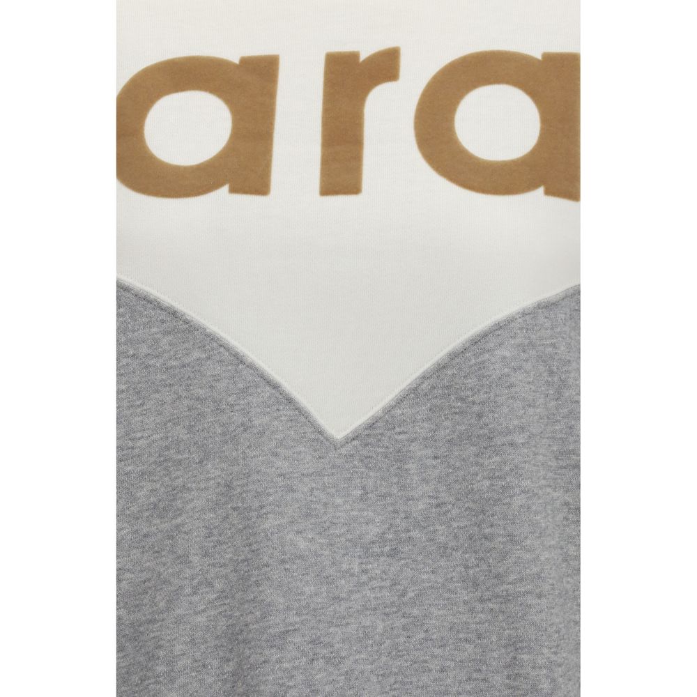 Isabel Marant Étoile Gray Cotton Women's Sweatshirt