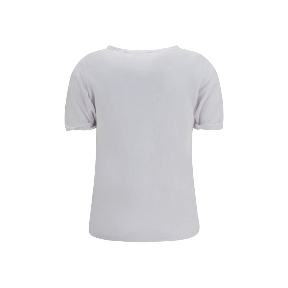 Isabel Marant Étoile White Linen Women's T-Shirt