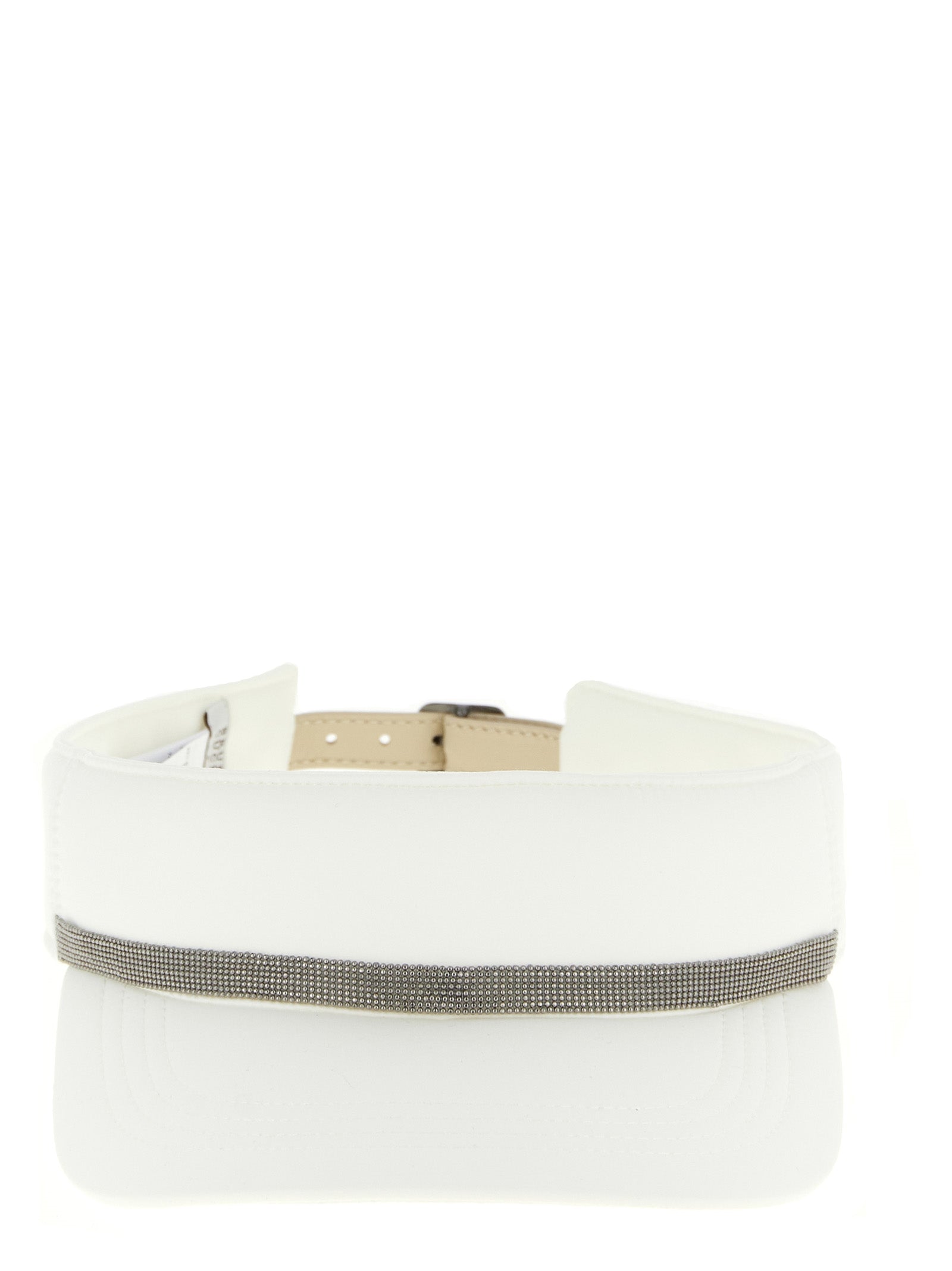 Brunello Cucinelli White Polyester Cap (Baseball Women's Hat)