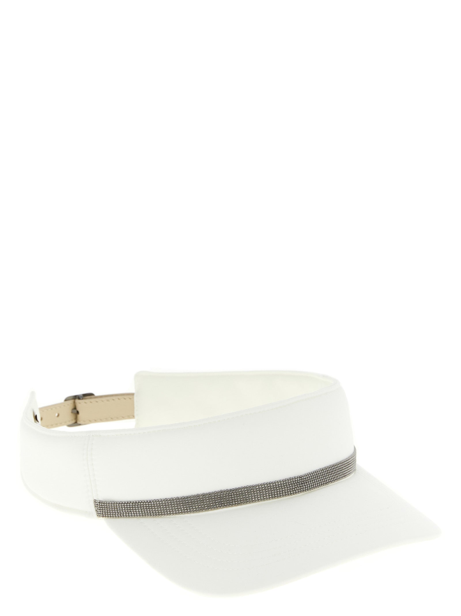 Brunello Cucinelli White Polyester Cap (Baseball Women's Hat)