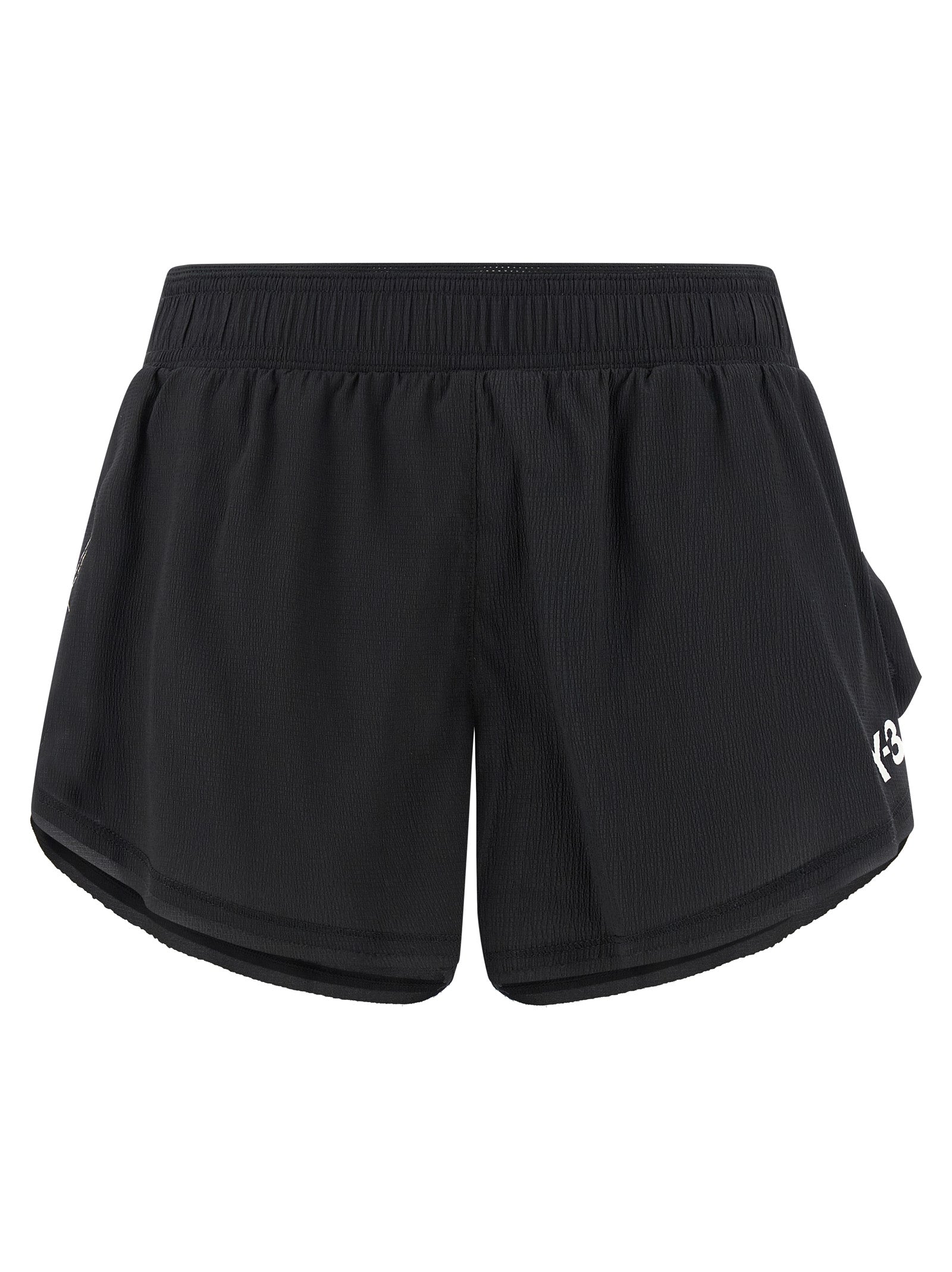 Y-3 Black Polyamide Bermuda Women's Shorts