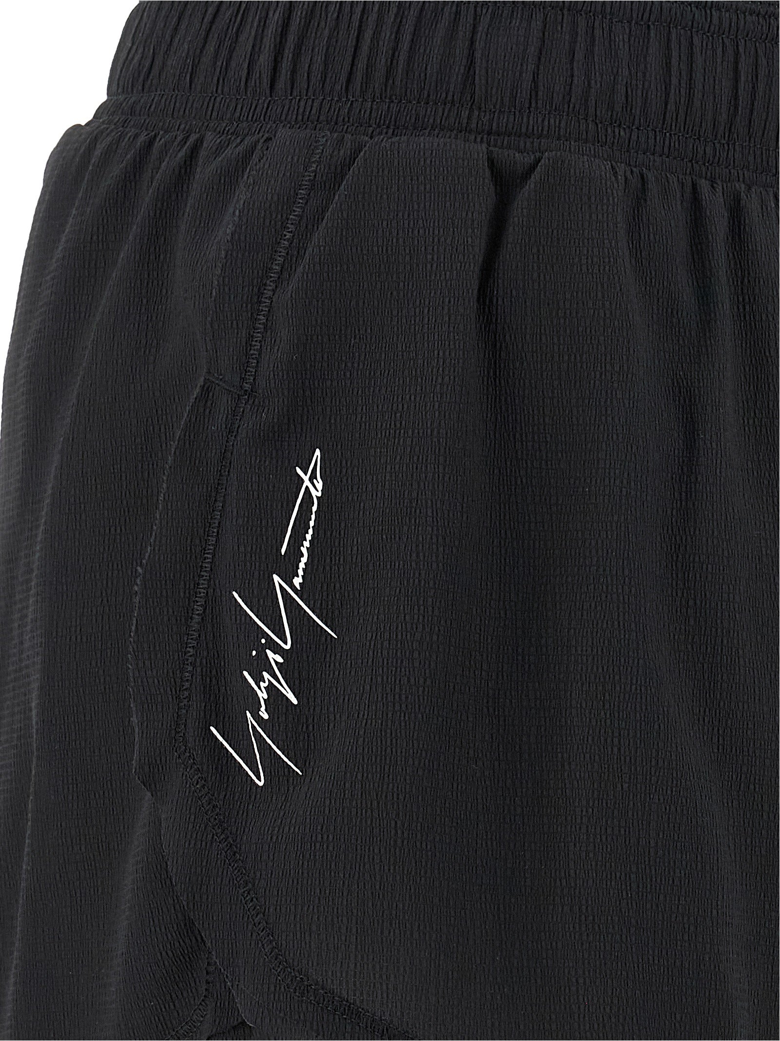 Y-3 Black Polyamide Bermuda Women's Shorts