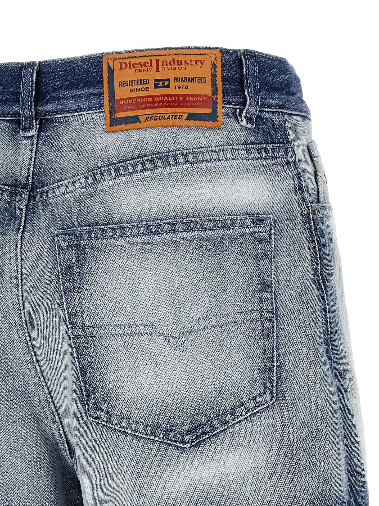 Diesel Blue Cotton Bermuda Women's Shorts