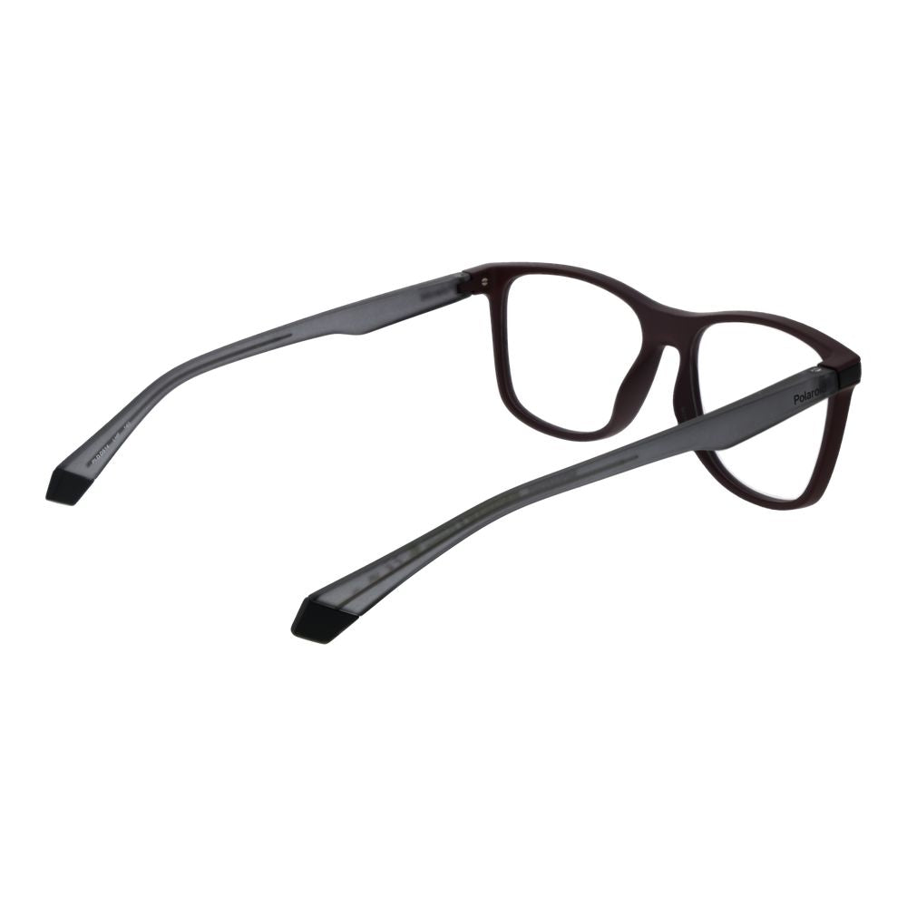 Polaroid Burgundy Polyester Glasses Men's (Frames)