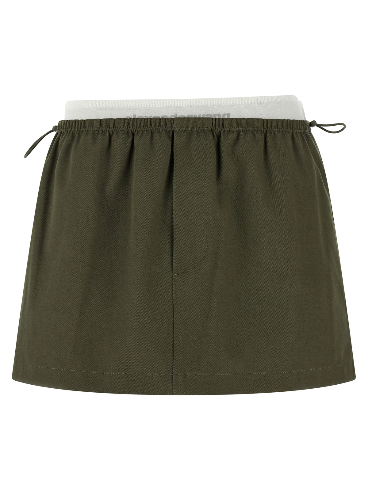 Alexander Wang Bicolor Cotton Long Women's Skirt