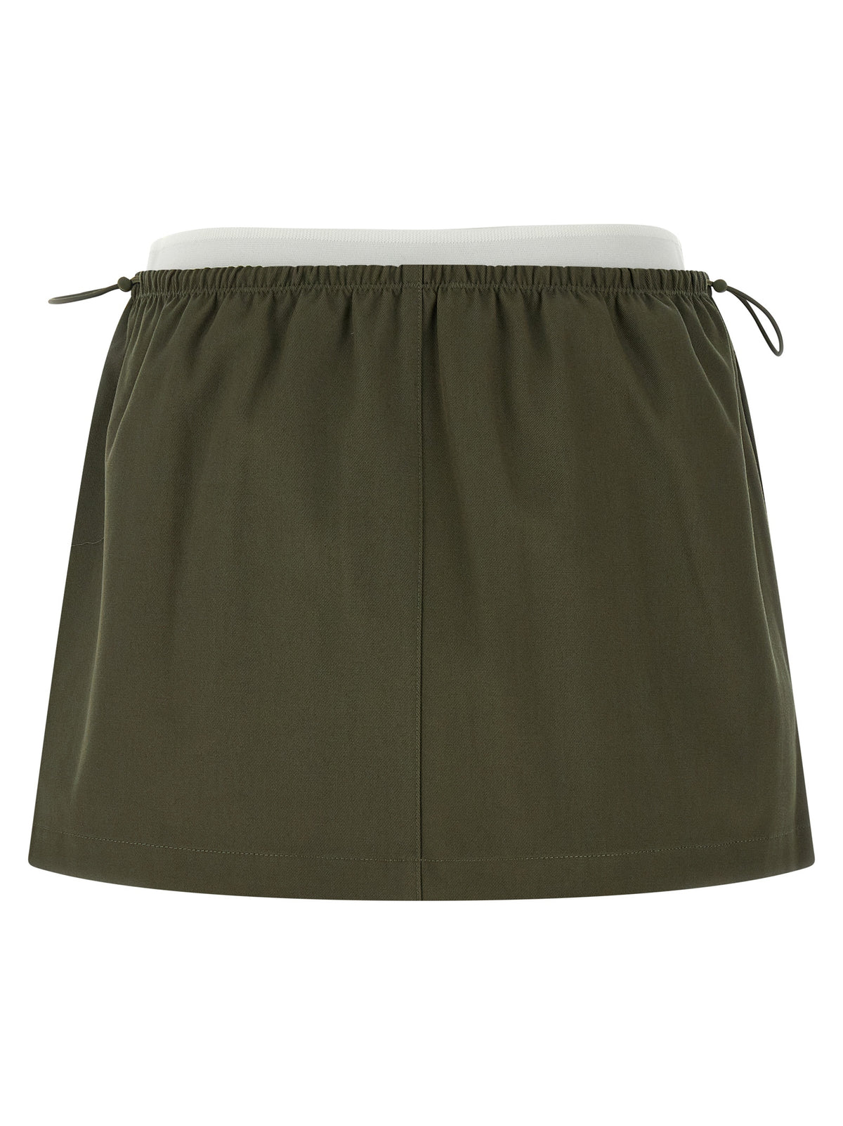 Alexander Wang Bicolor Cotton Long Women's Skirt