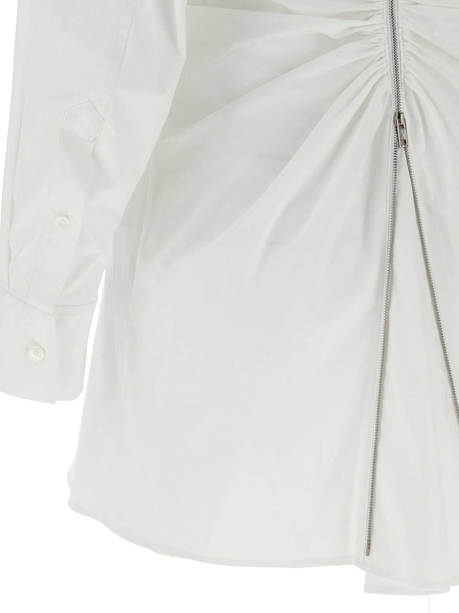 Alexander Wang White Cotton Short Women's Dress