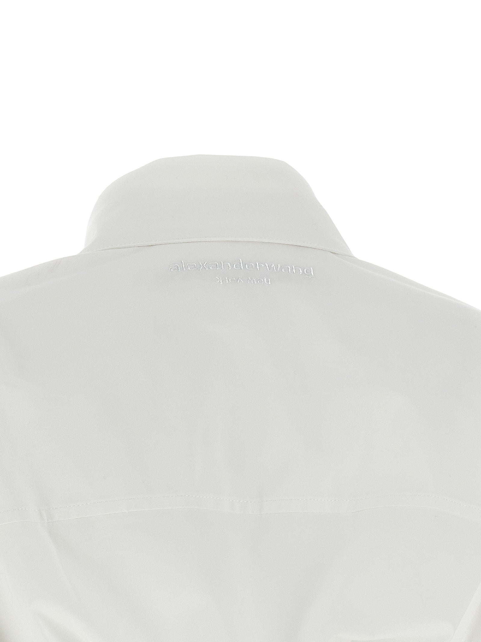 Alexander Wang White Cotton Short Women's Dress