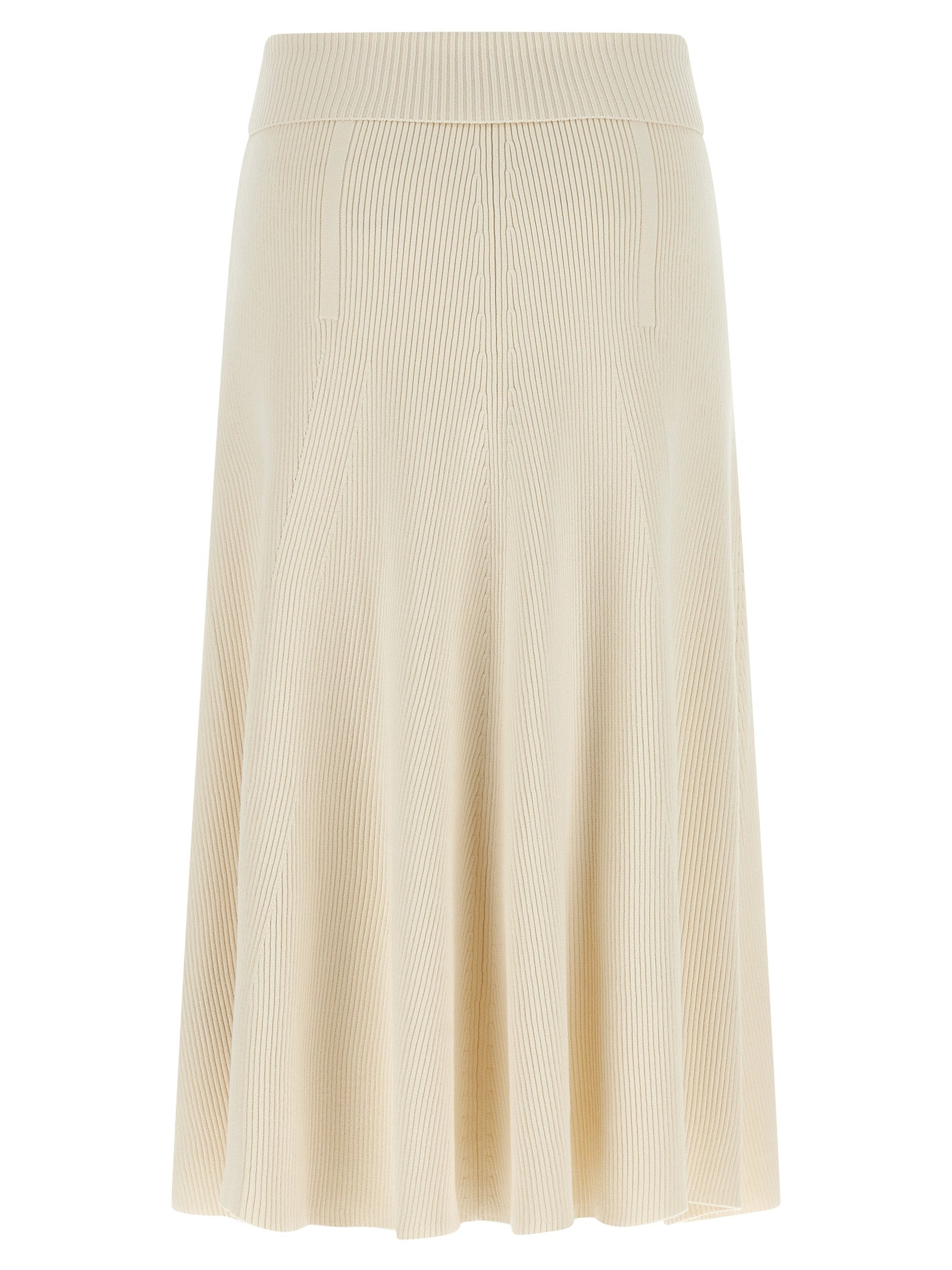 Zimmermann Beige Viscose Midi Women's Skirt