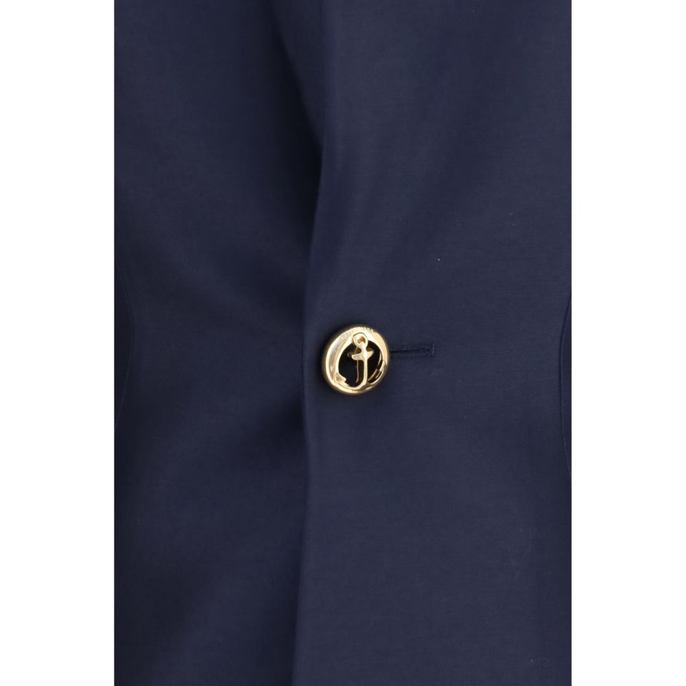 Balenciaga Blue Wool Oves Aries Casual Women's Dress