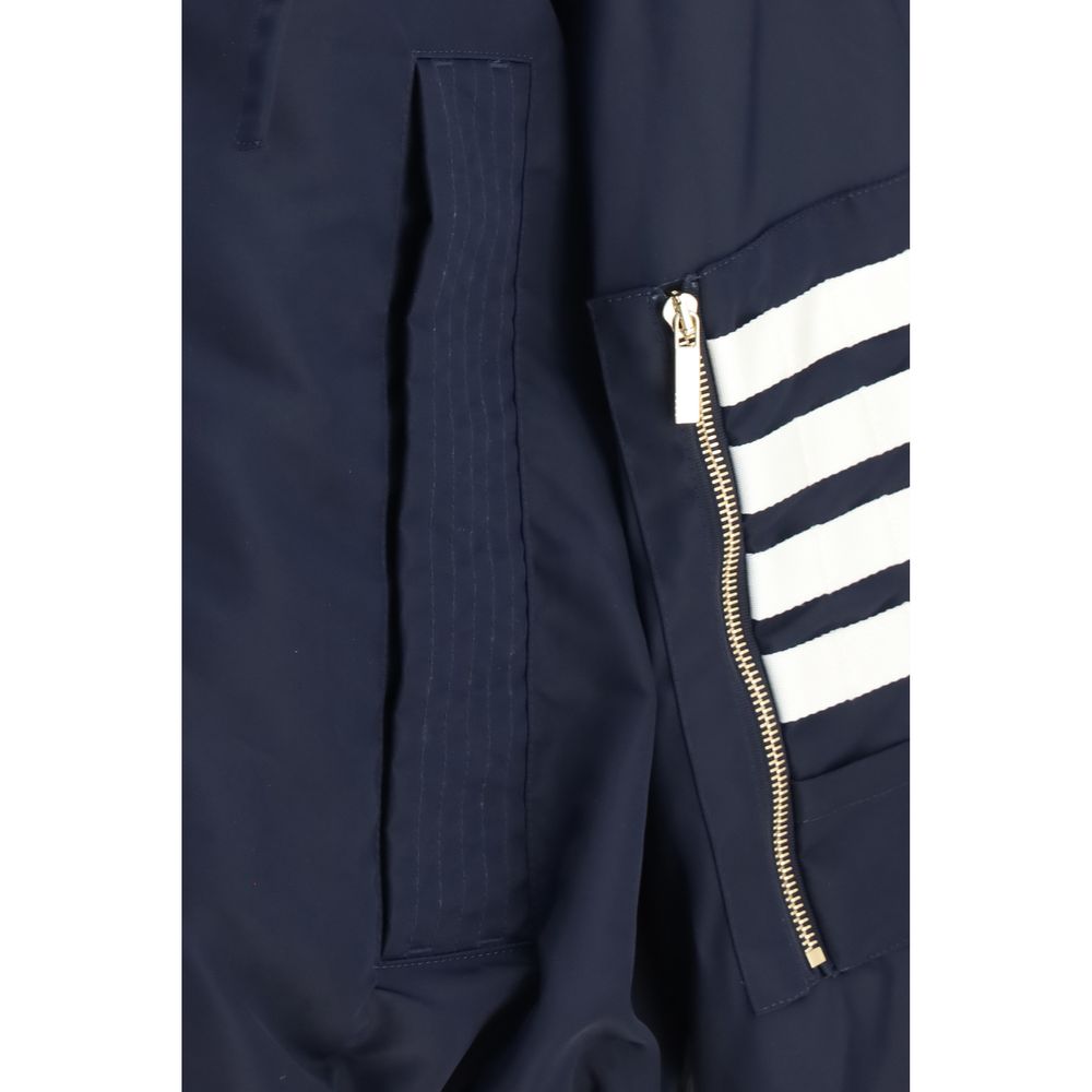 Thom Browne Black Cotton Shell Men's Jacket